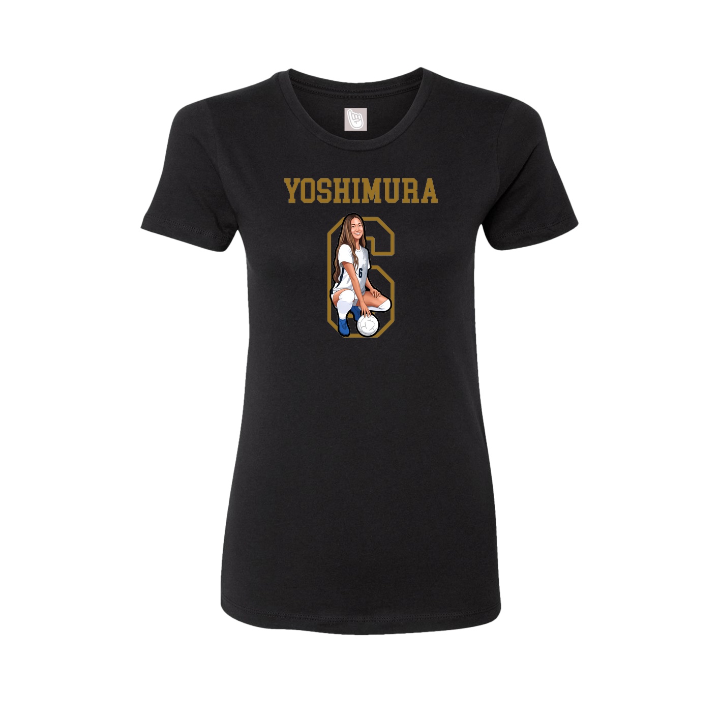 Womens Tee — Shirsey in Black