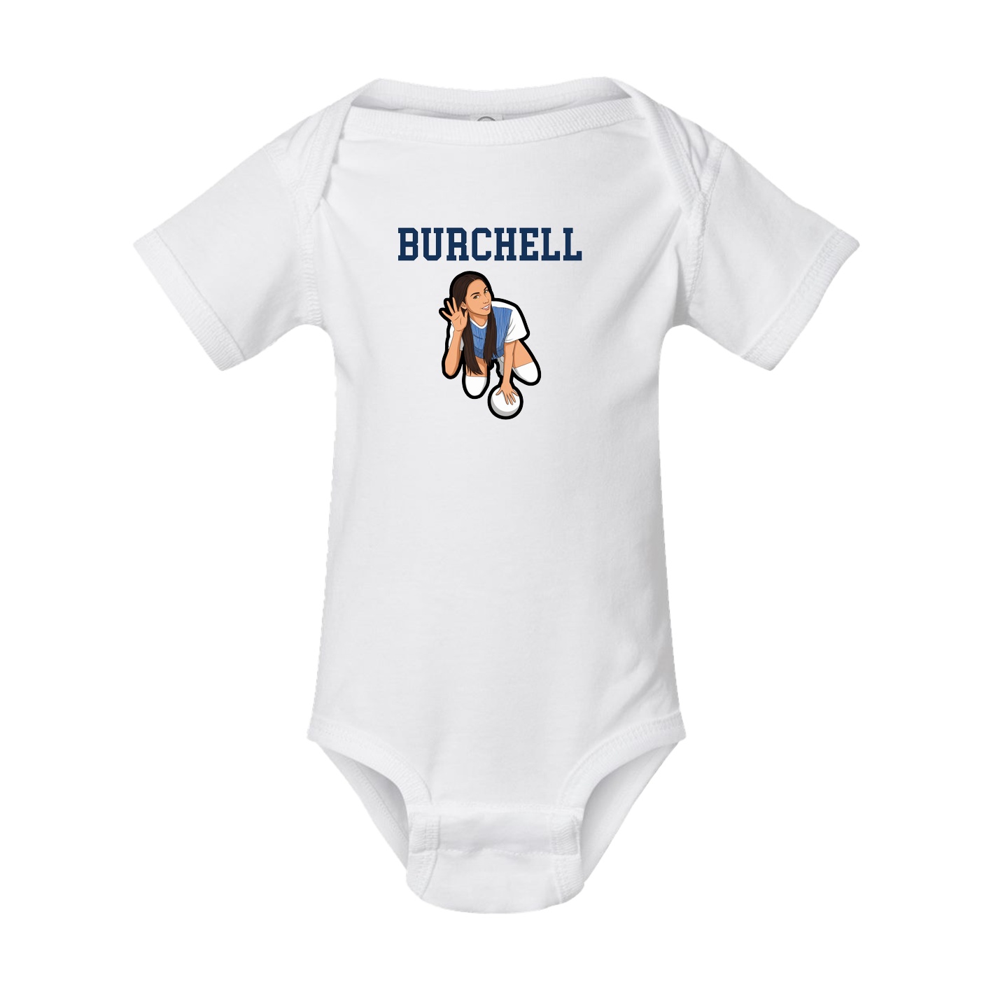 Baby Onesie — Shirsey in White