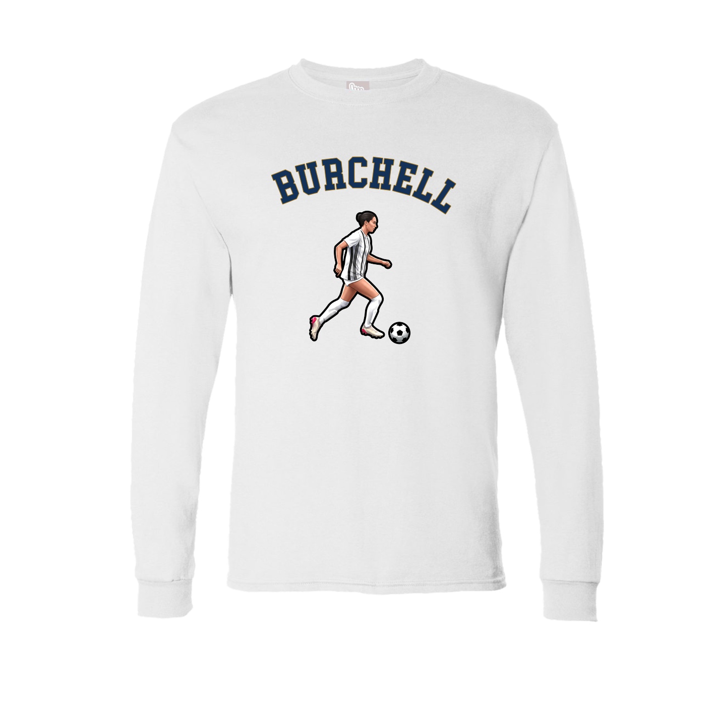 Long Sleeve Tee — Shirsey Arch in White