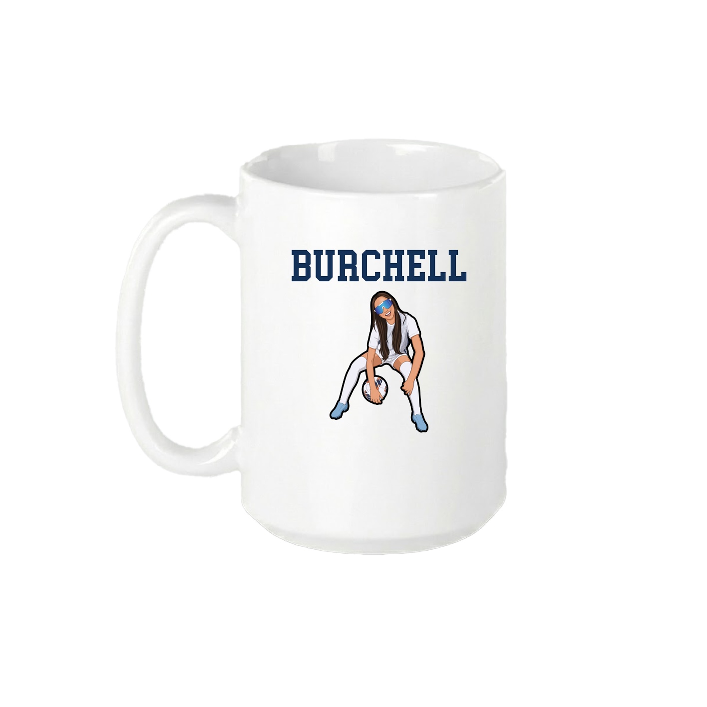 15oz Coffee Mug — Shirsey in White