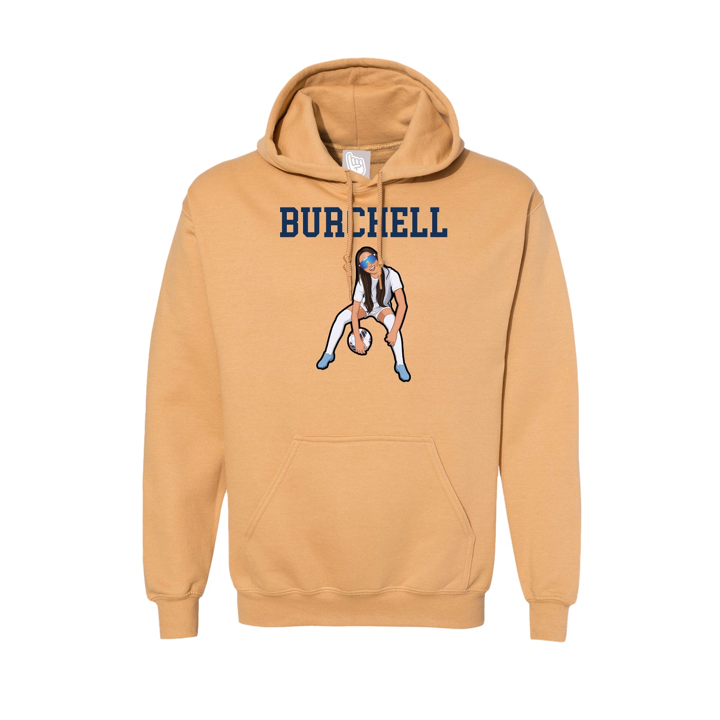 Hoodie — Shirsey in Vegas Gold