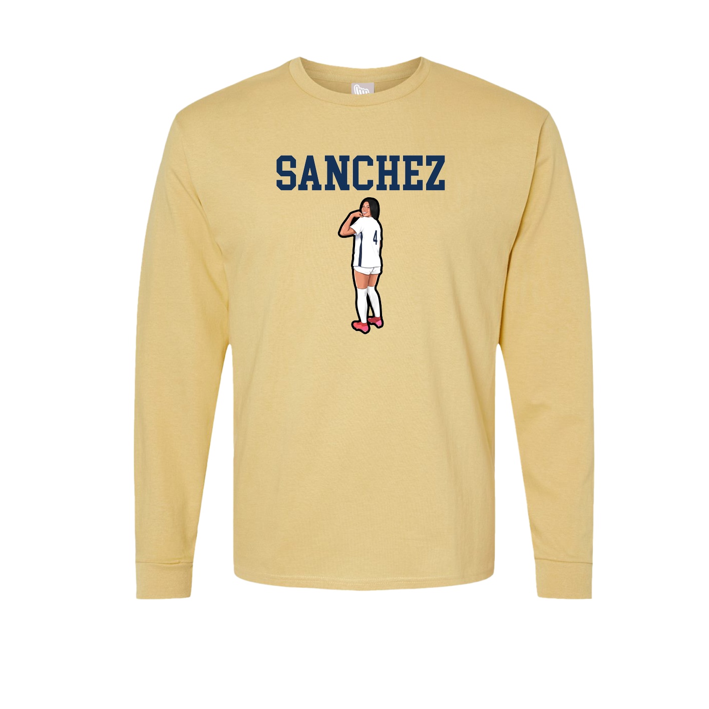 Long Sleeve Tee — Shirsey in Vegas Gold