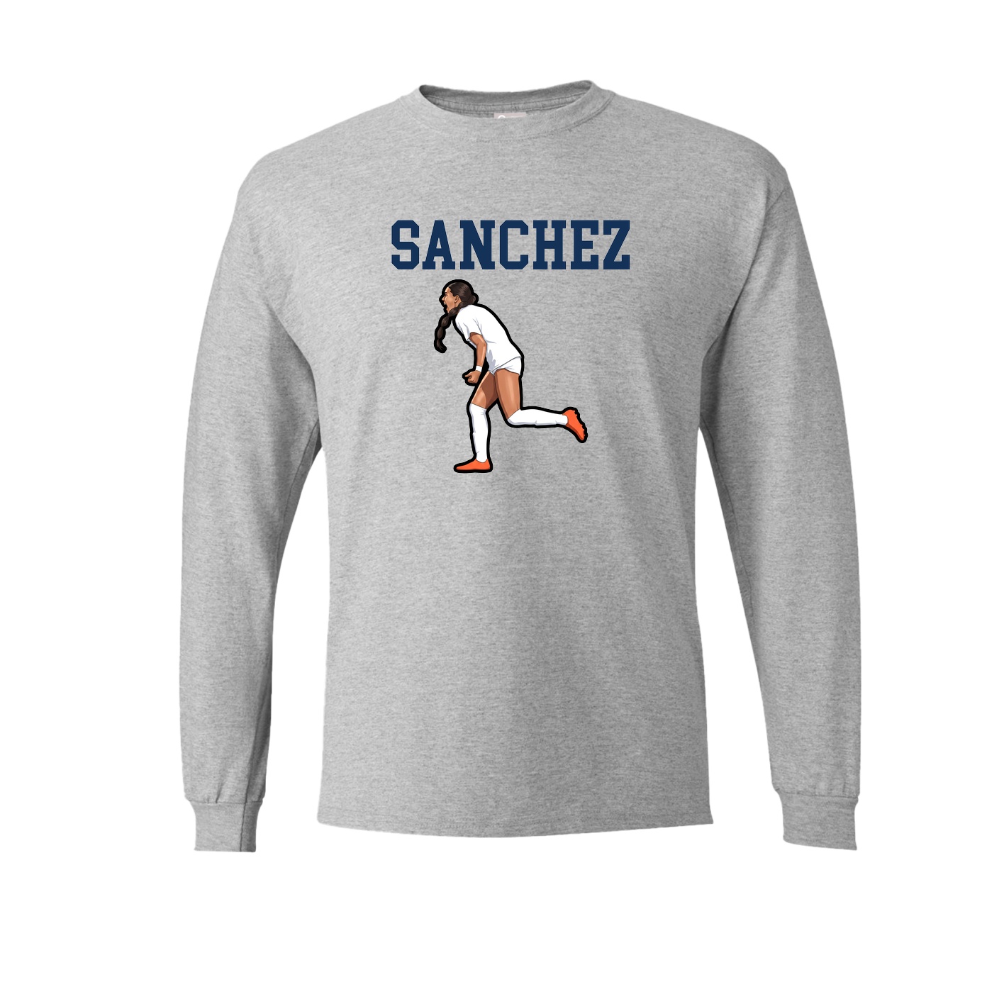 Long Sleeve Tee — Shirsey in Grey