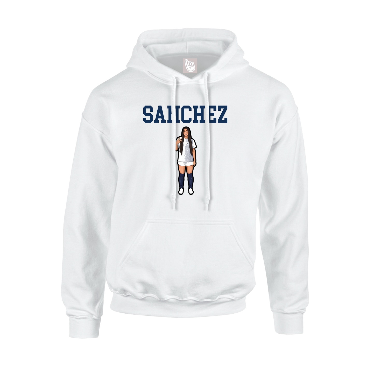 Youth Hoodie — Shirsey in White