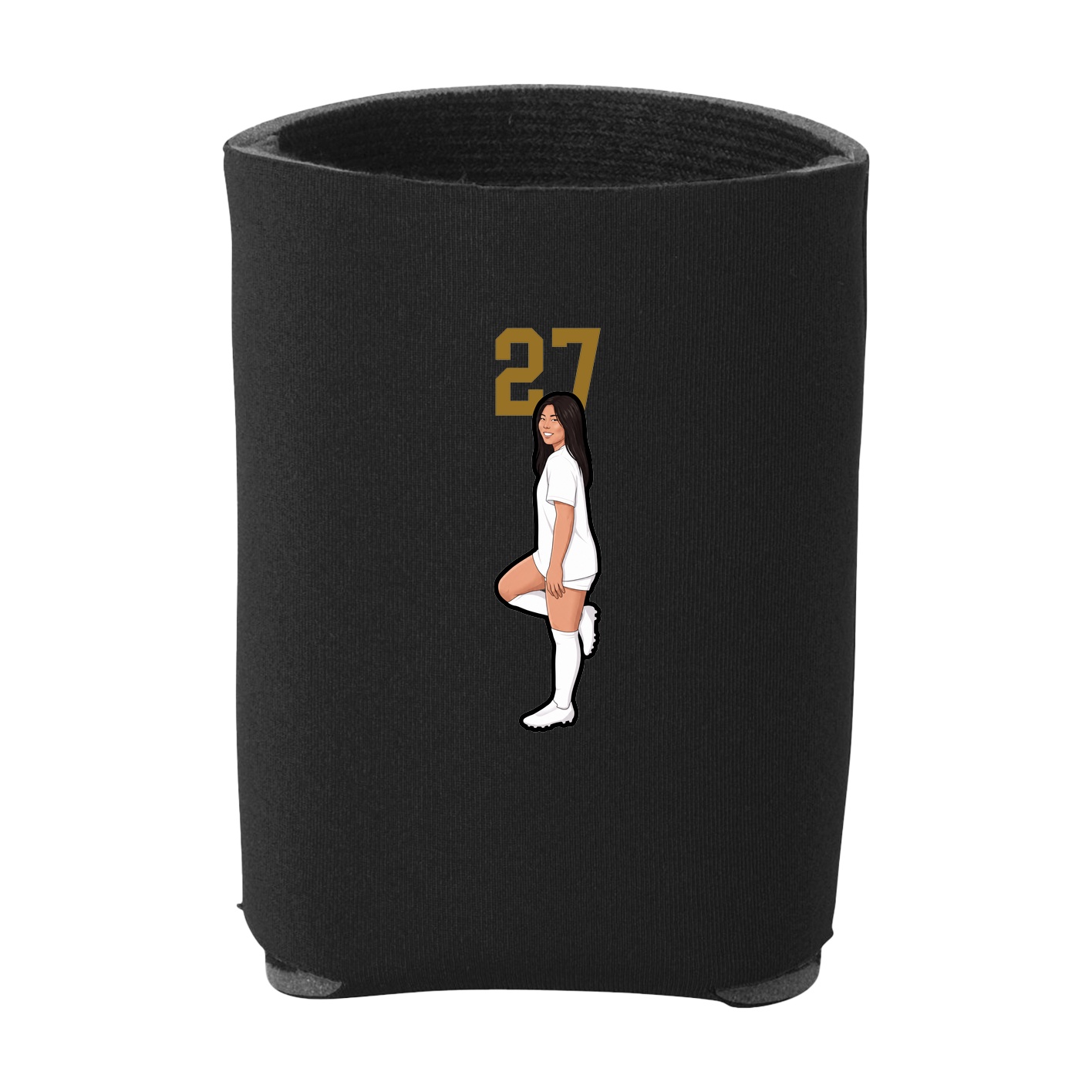 Can Holder — Number Top in Black
