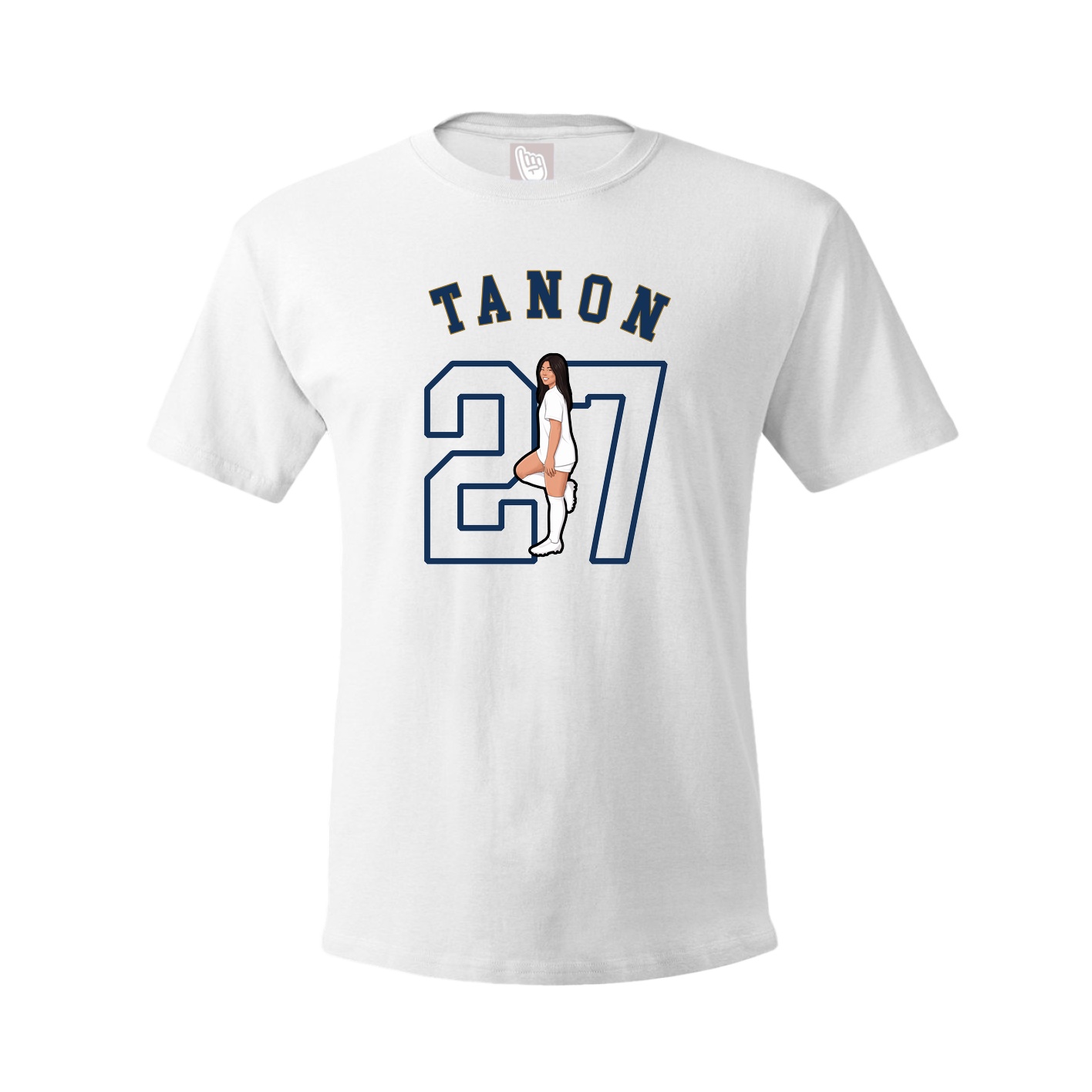 Tee — Shirsey Arch in White