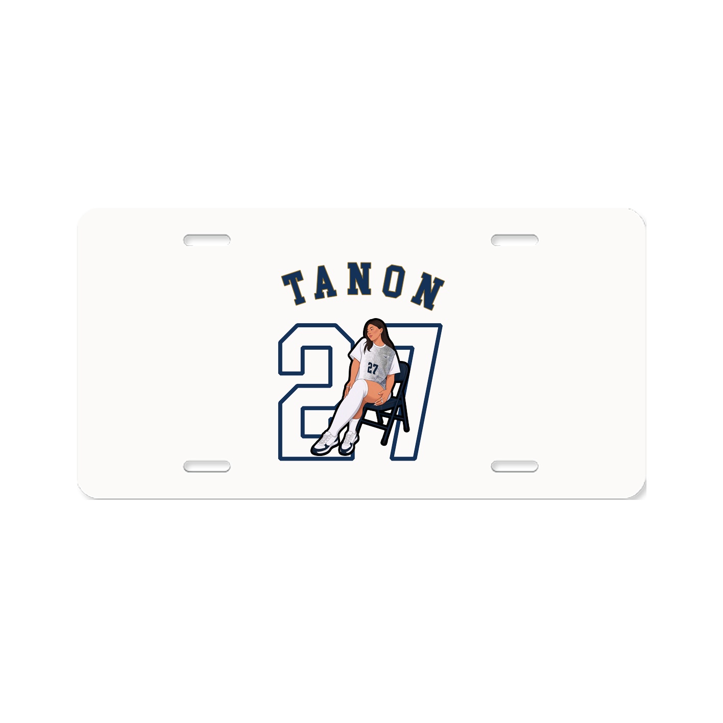 License Plate — Shirsey Arch in Classic