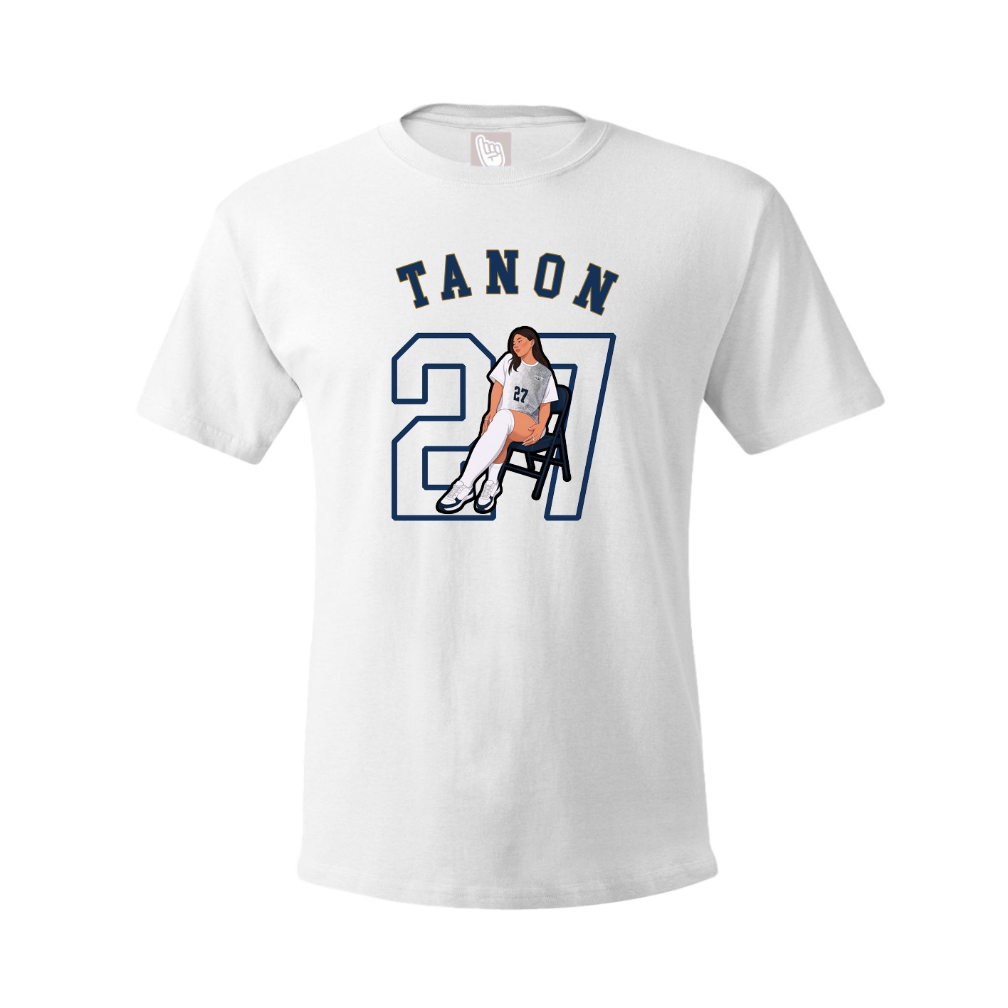 Youth Tee — Shirsey Arch in White