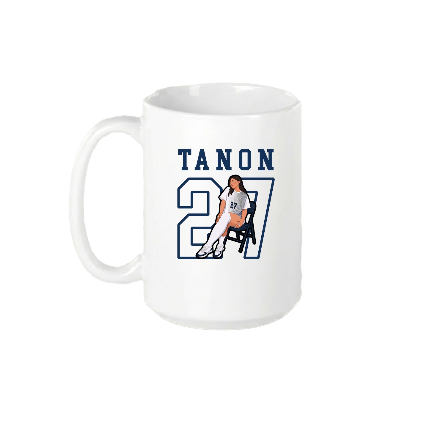 15oz Coffee Mug — Shirsey in White