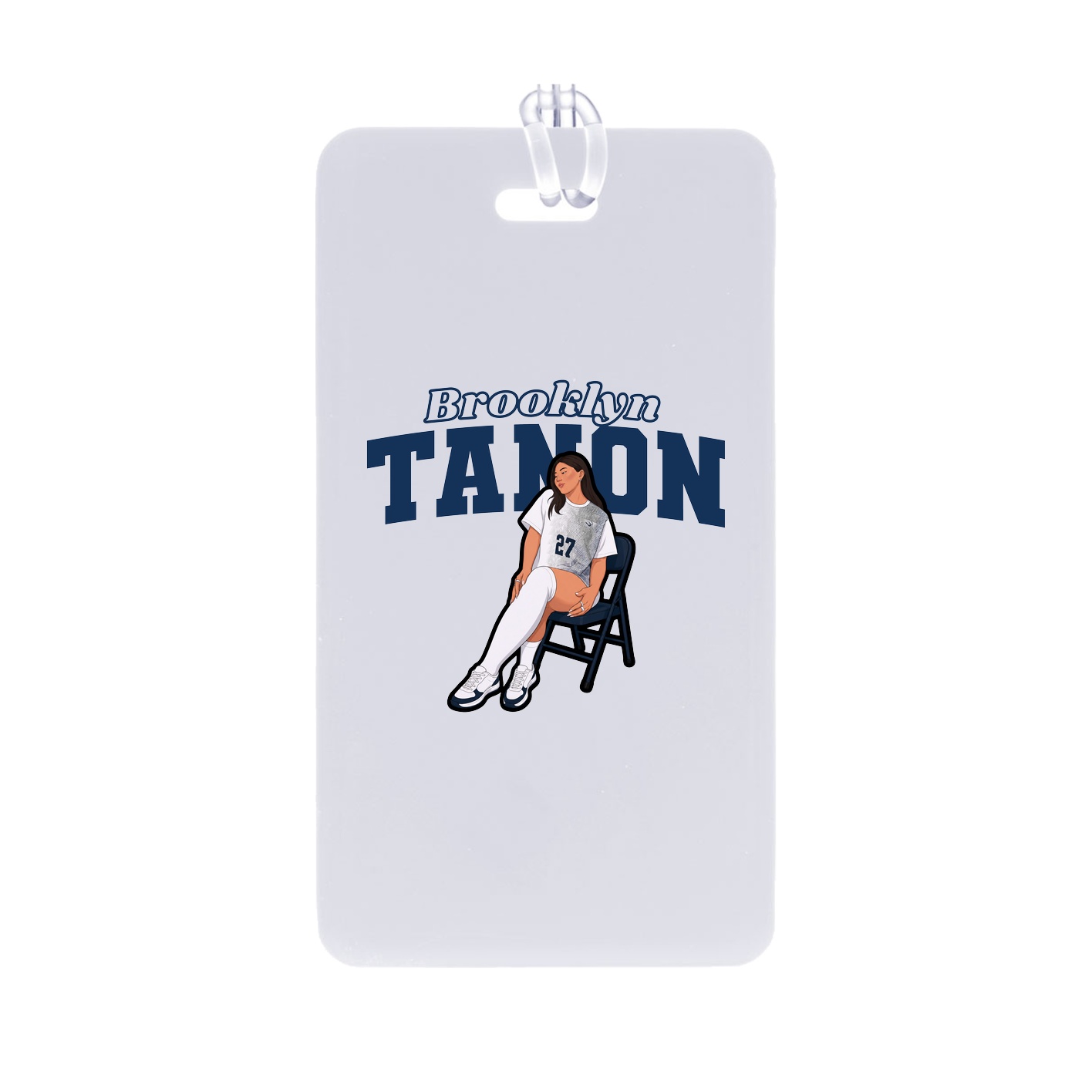 Bag Tag — Name Arch in Classic