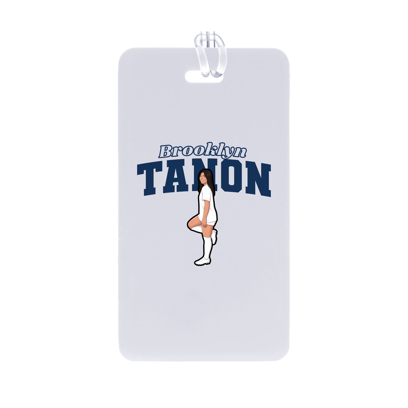 Bag Tag — Name Arch in Classic