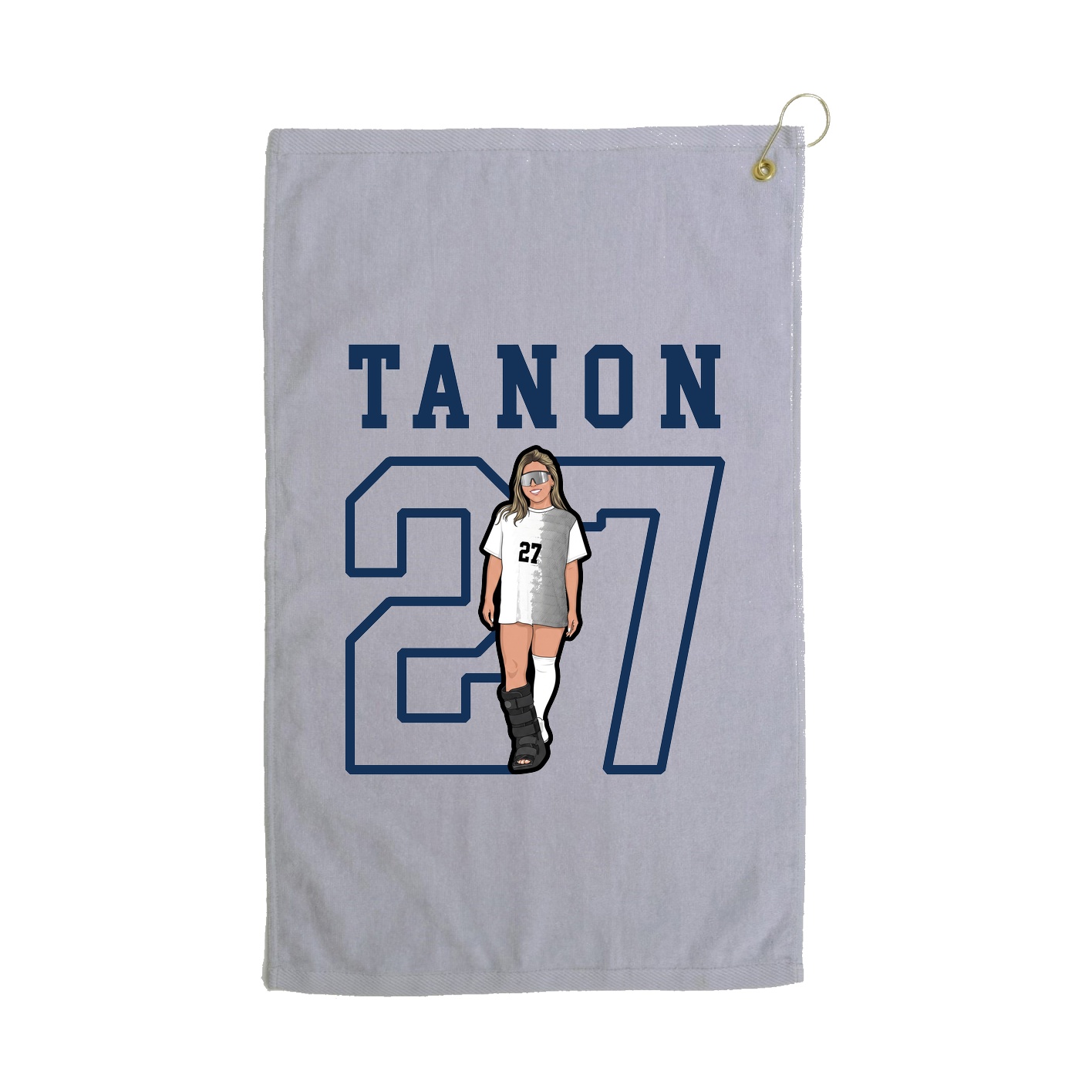 Golf Towel — Shirsey in Grey