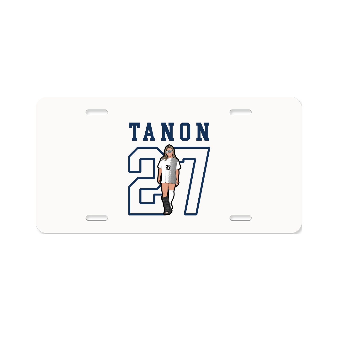 License Plate — Shirsey in Classic