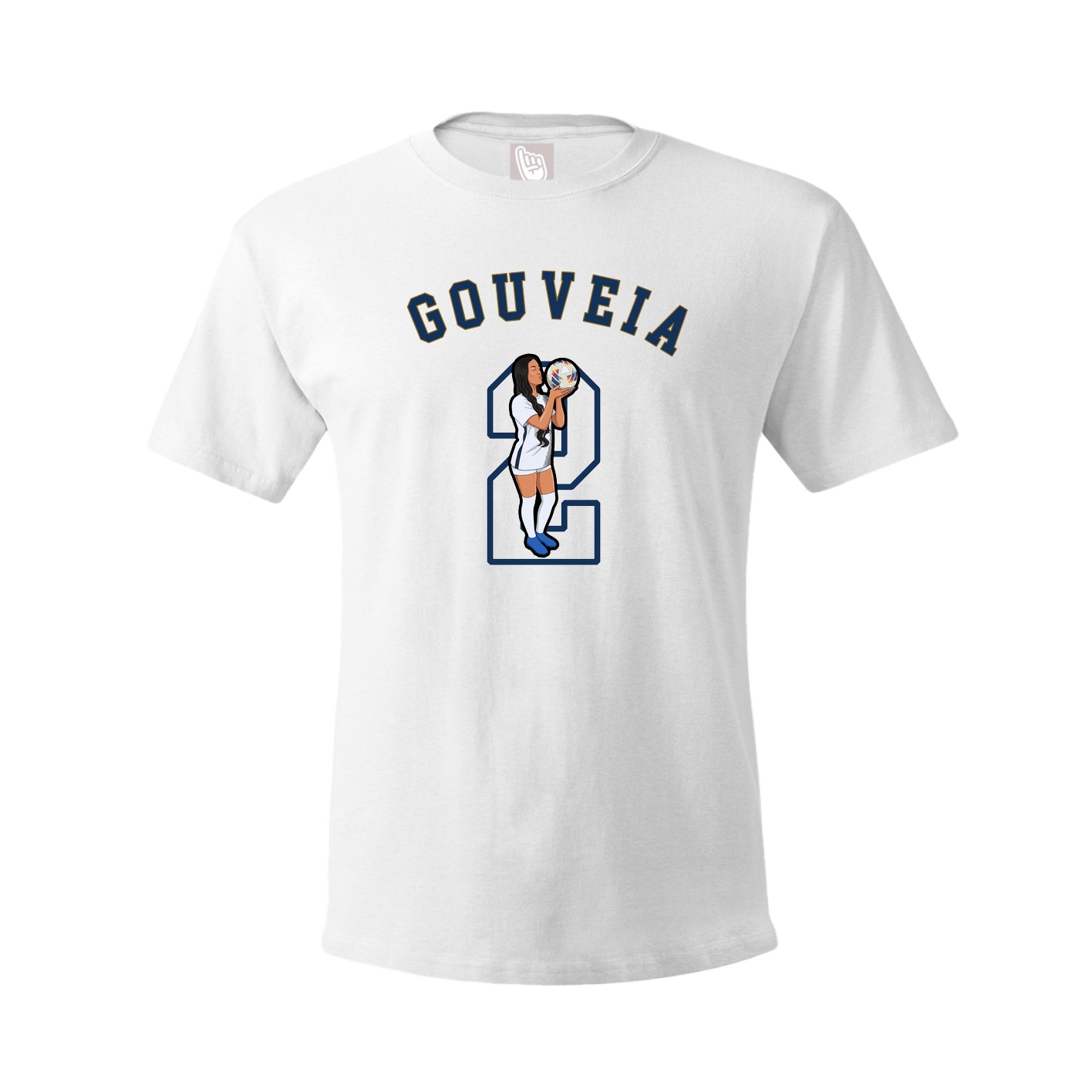 Youth Tee — Shirsey Arch in White