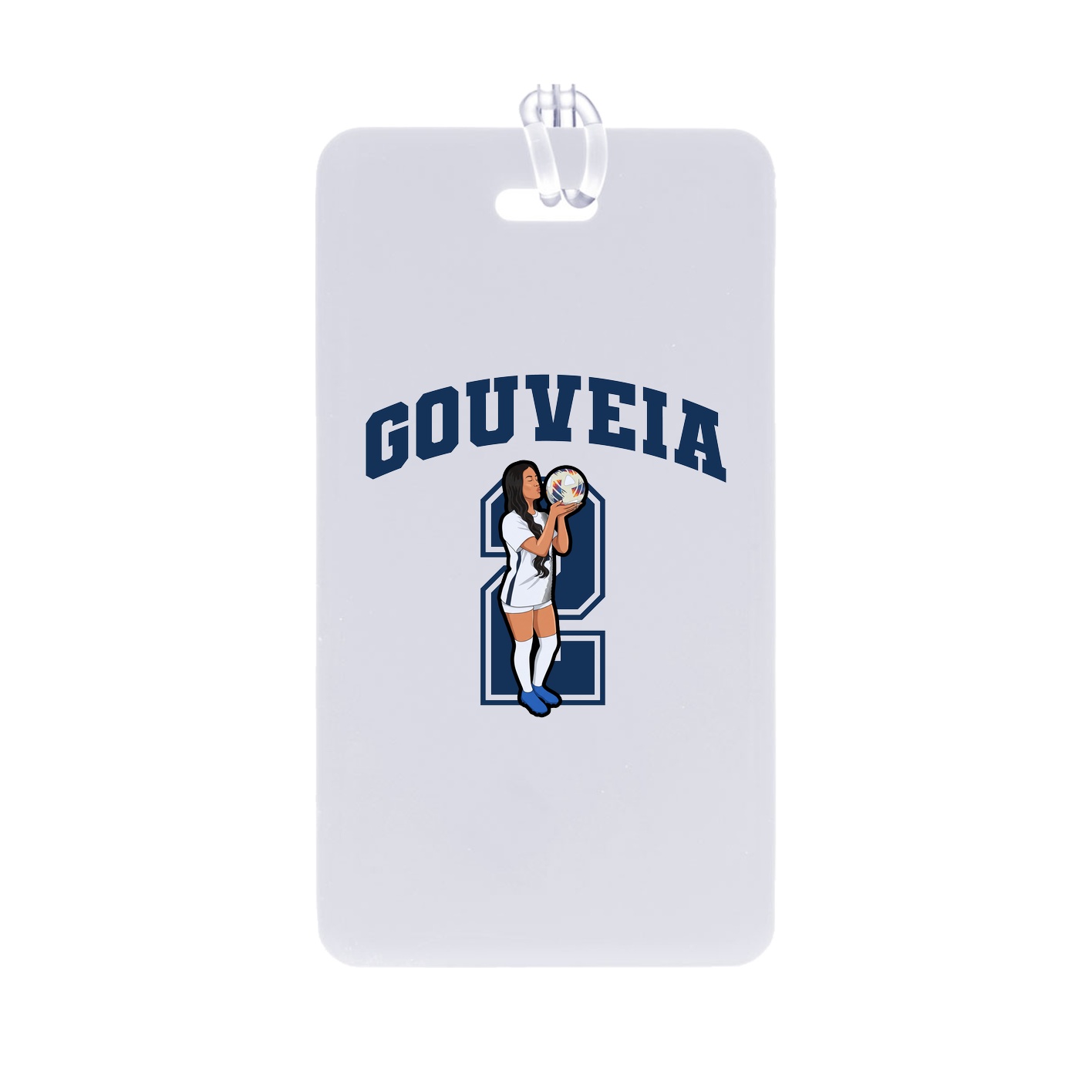 Bag Tag — Number in Classic