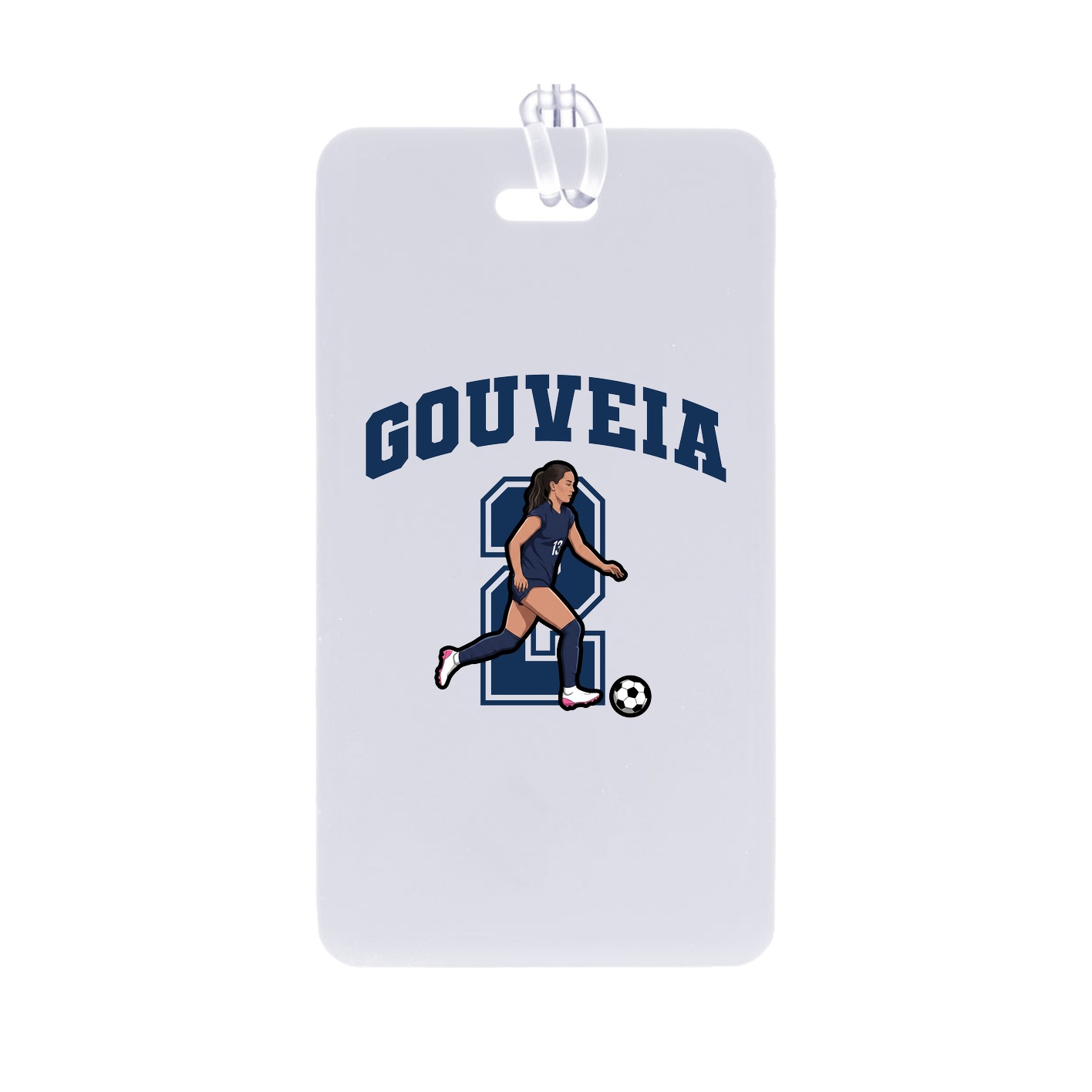 Bag Tag — Number in Classic