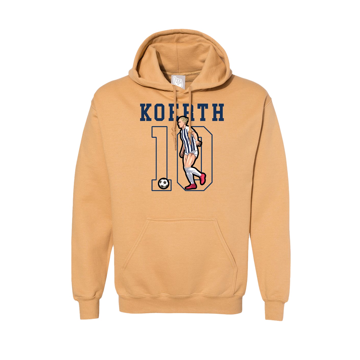 Hoodie — Shirsey in Vegas Gold