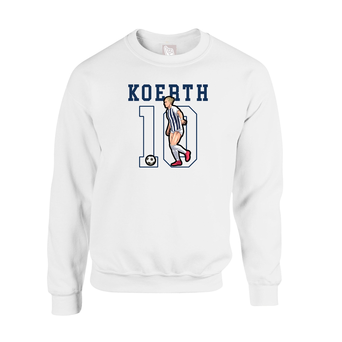 Fleece Crew — Shirsey in White