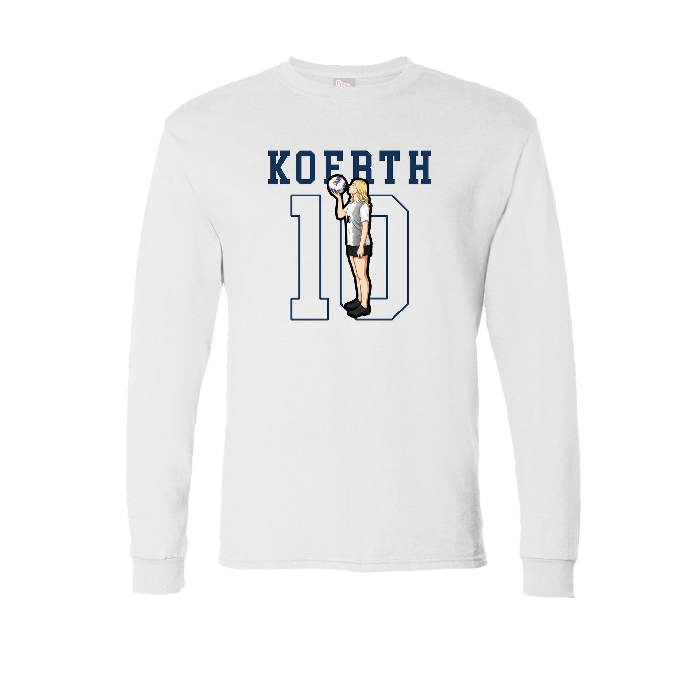 Long Sleeve Tee — Shirsey in White