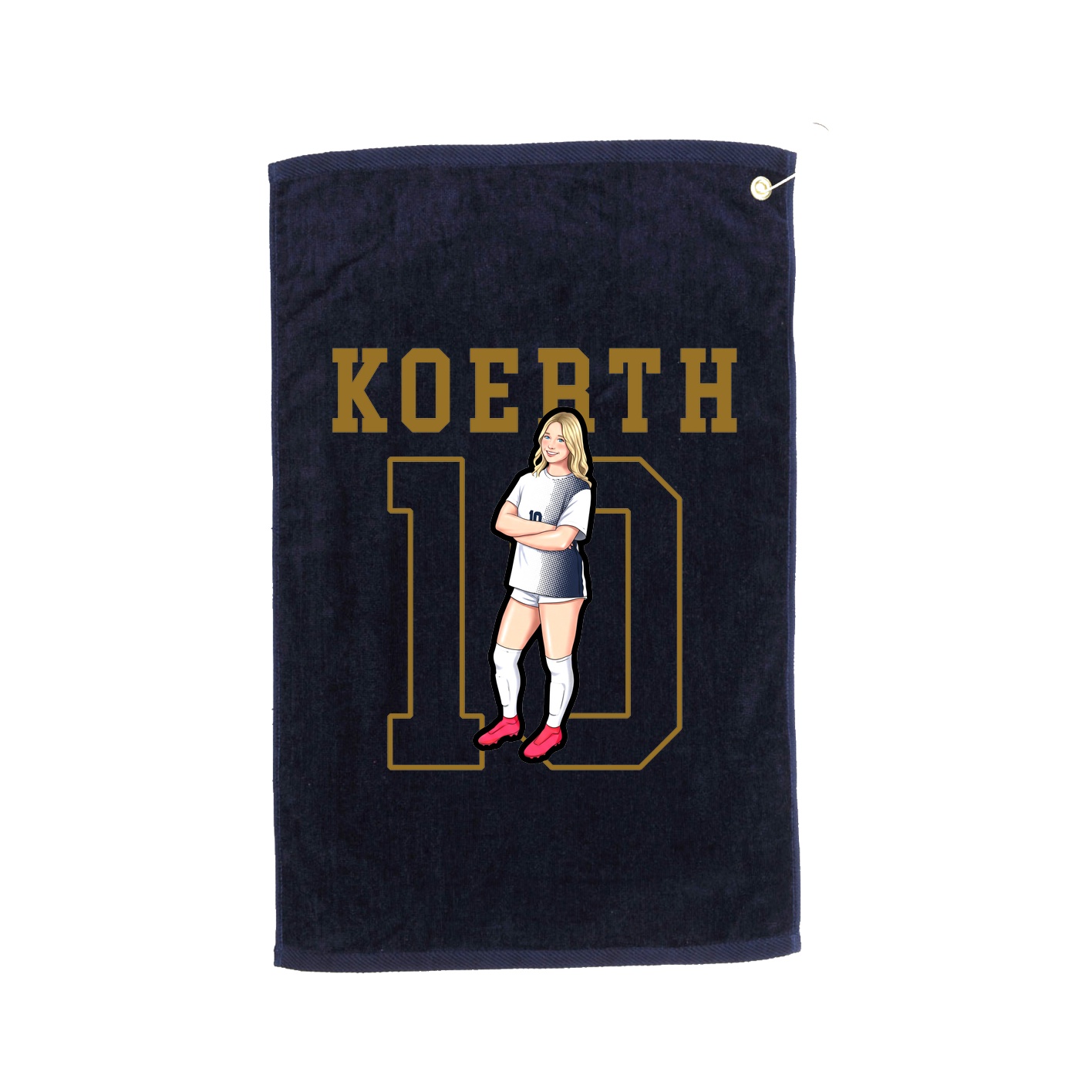 Golf Towel — Shirsey in Navy