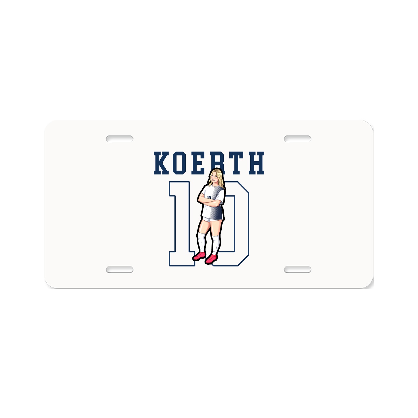 License Plate — Shirsey in Classic