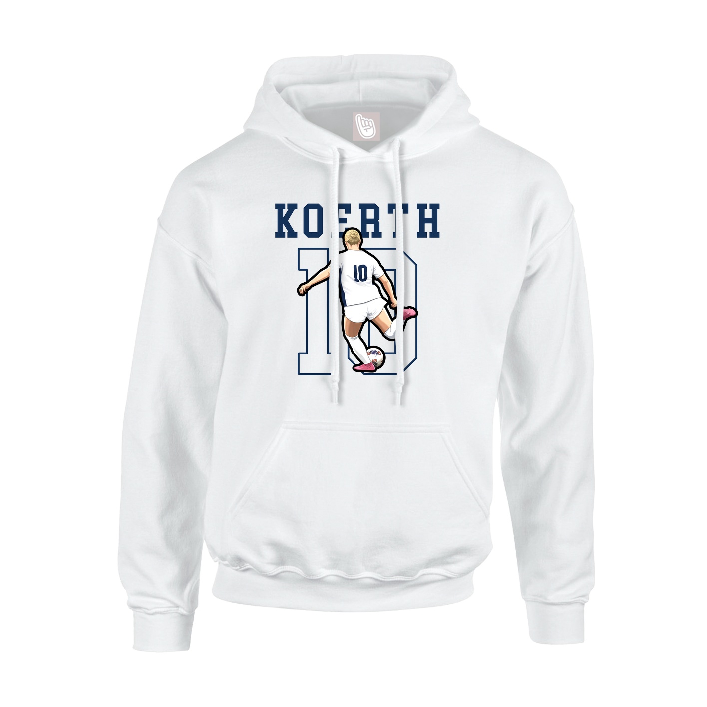 Youth Hoodie — Shirsey in White