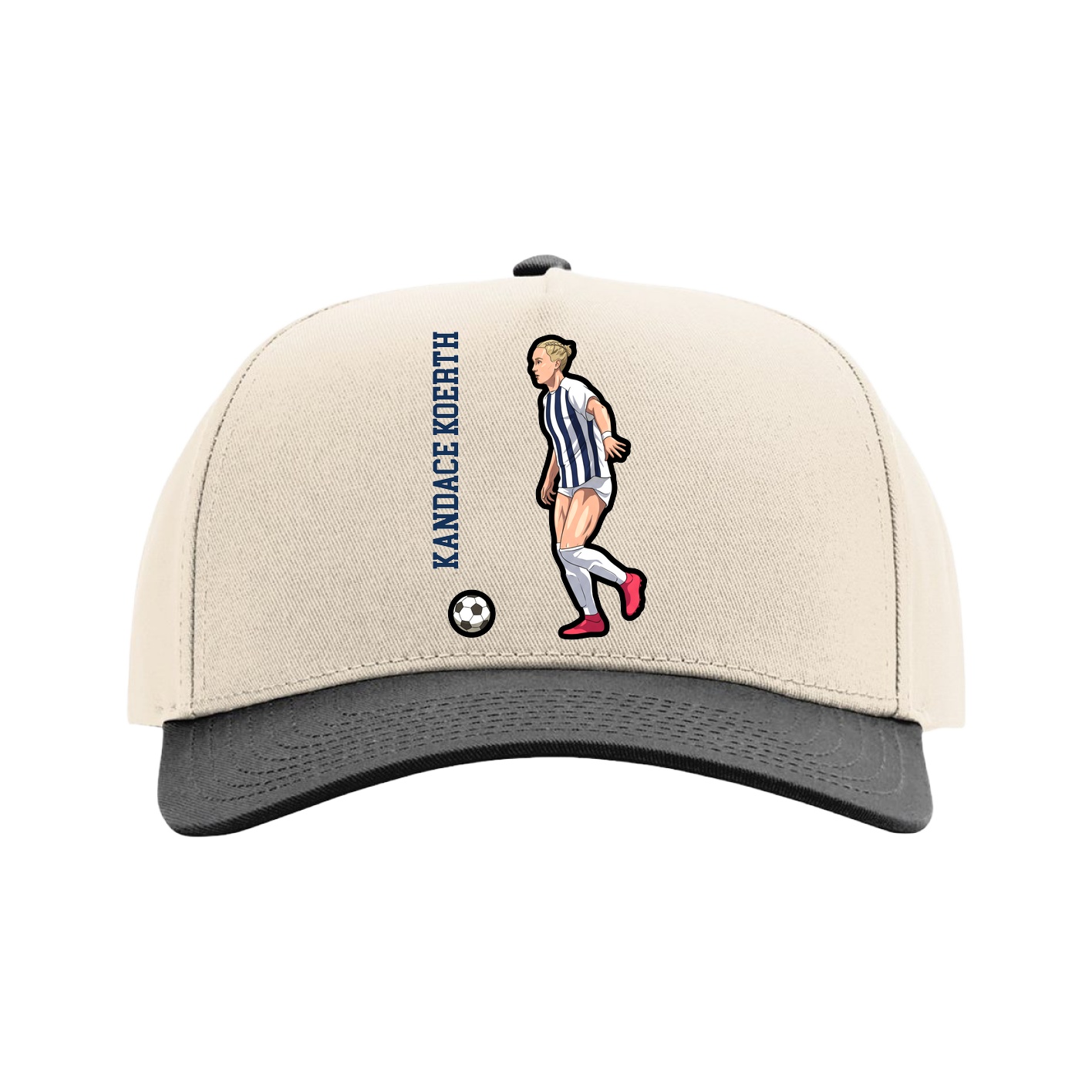 Full Fabric Five-Panel Champ Cap