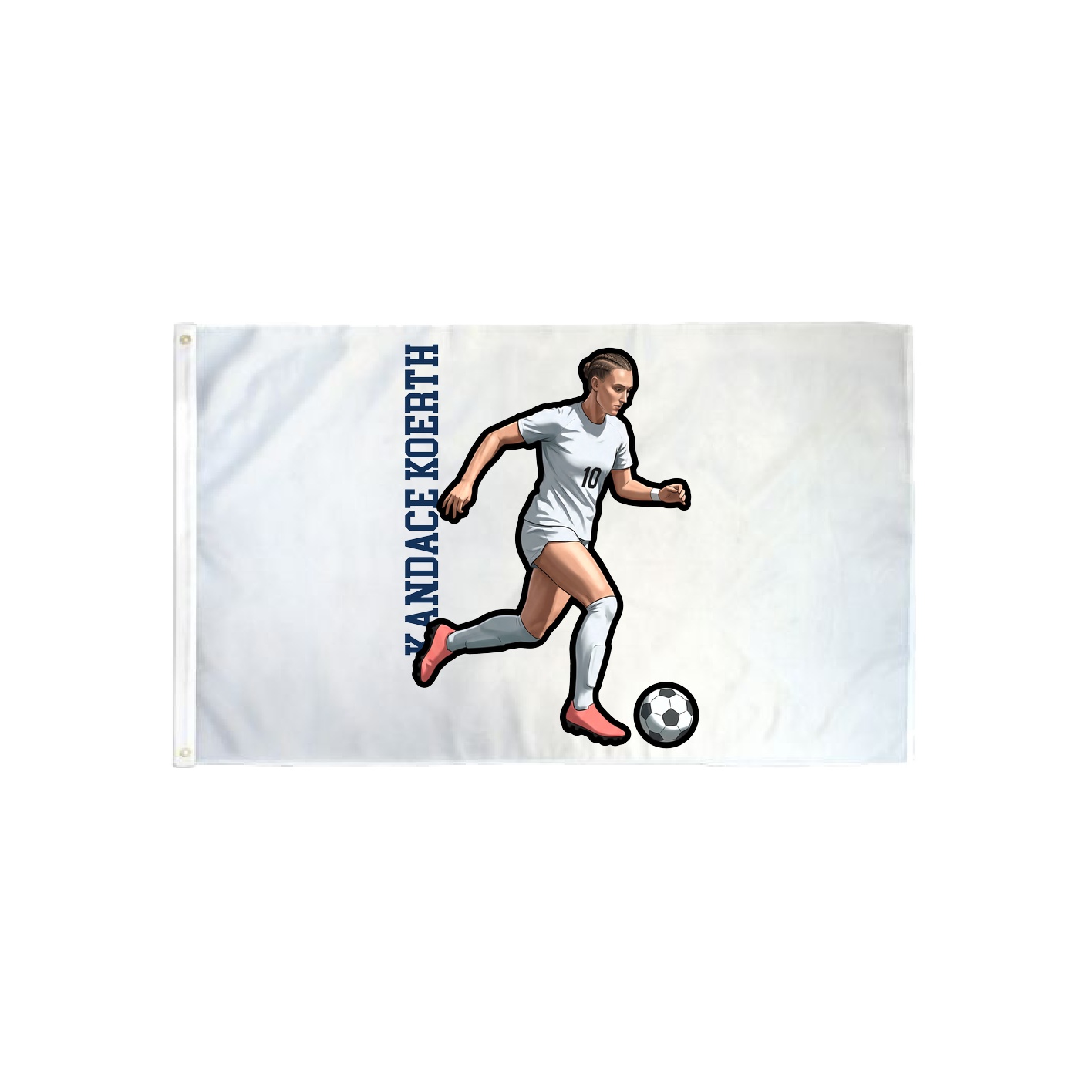 3x5 Flag — Name Vertical in Classic