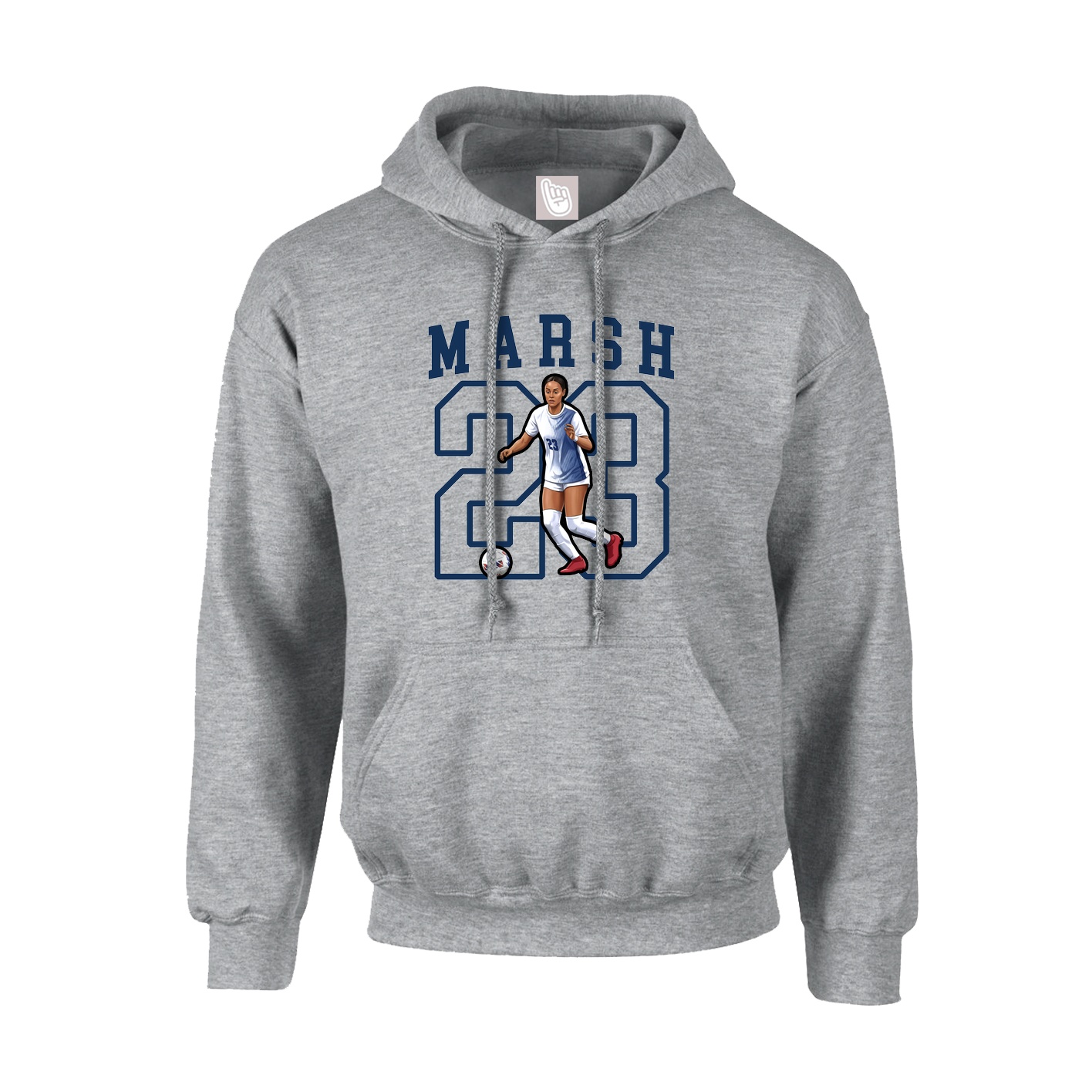 Youth Hoodie — Shirsey in Grey