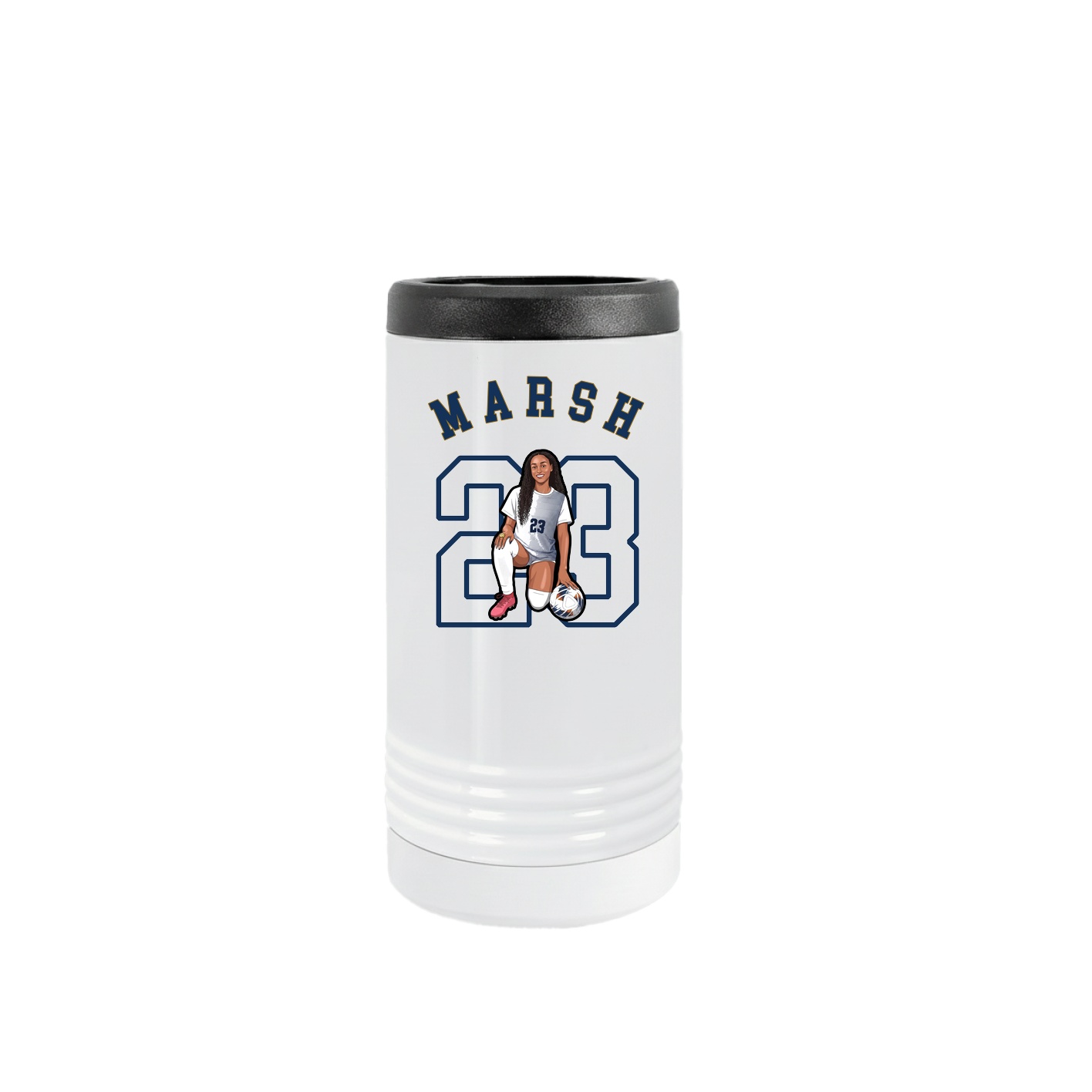 Slim Beverage Holder — Shirsey Arch in White