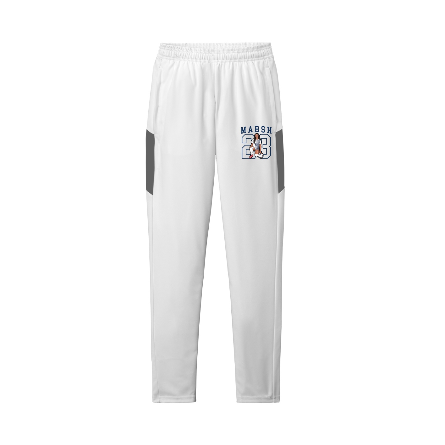 Team Travel Pant — Shirsey in White/Grey