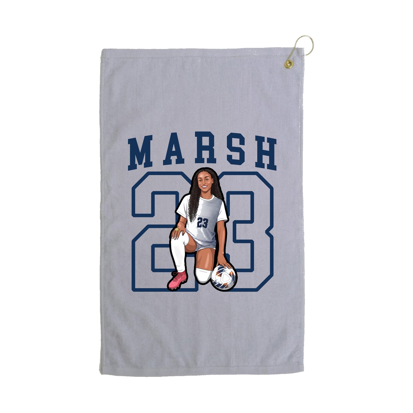 Golf Towel — Shirsey in Grey