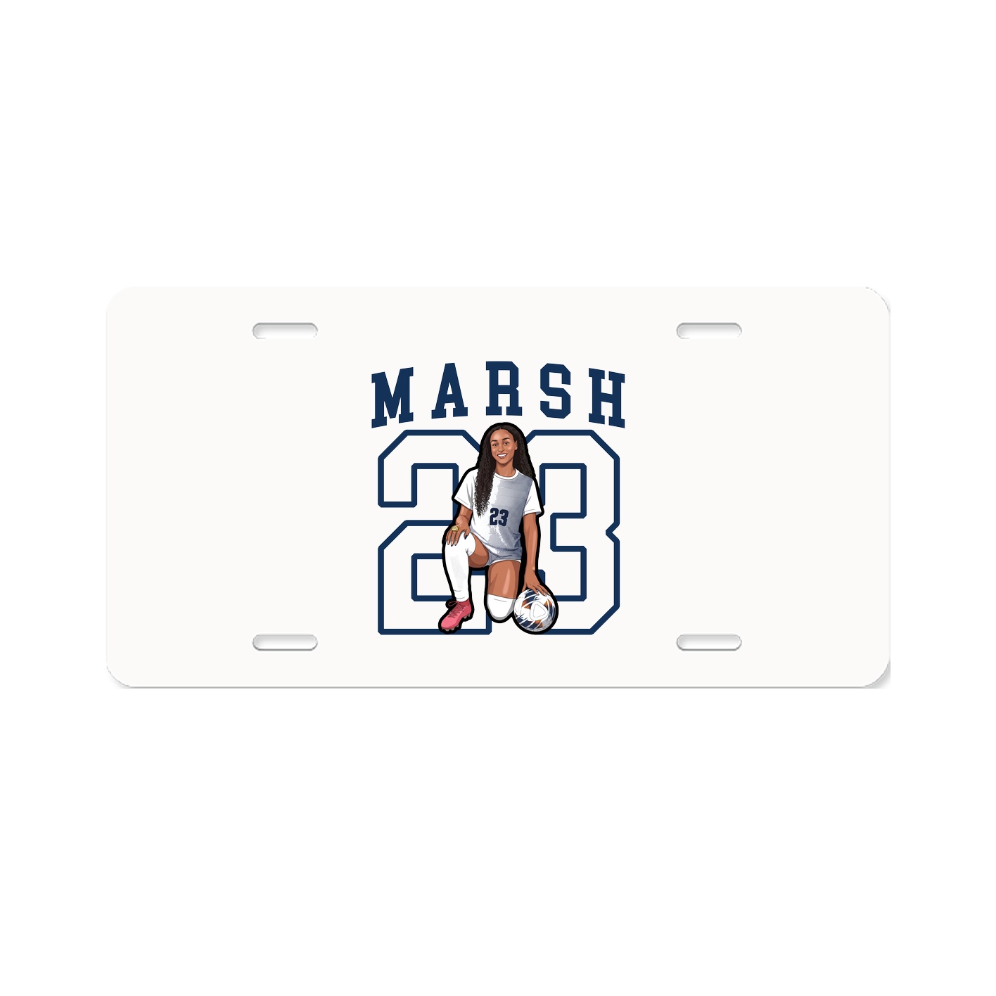 Aluminum License Plate