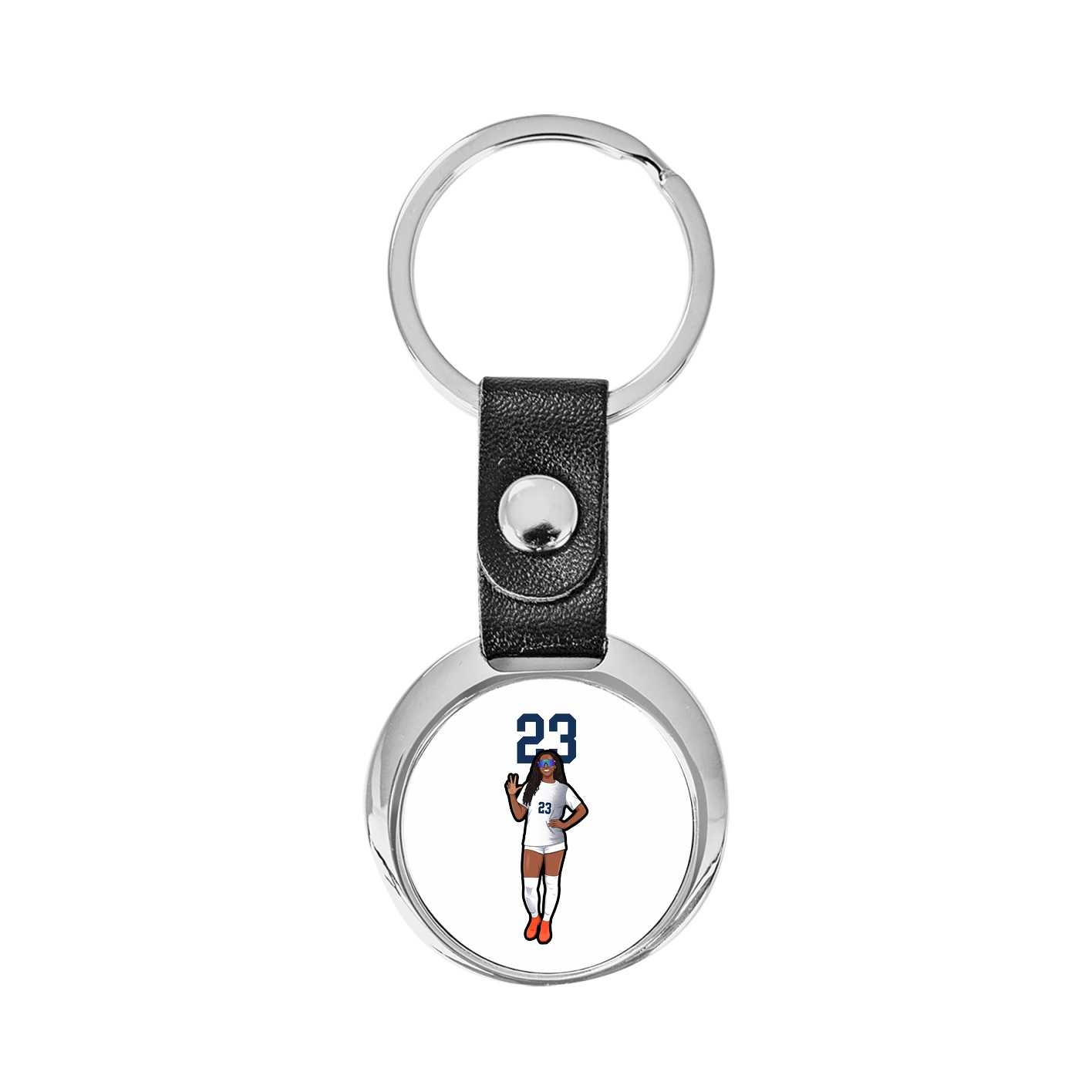 Key Chain — Number Top in Classic