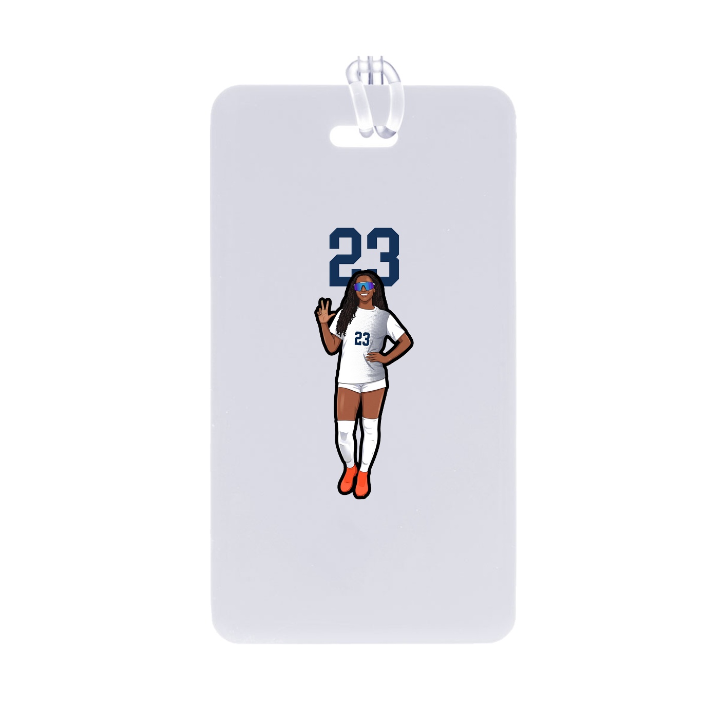 Bag Tag — Number Top in Classic
