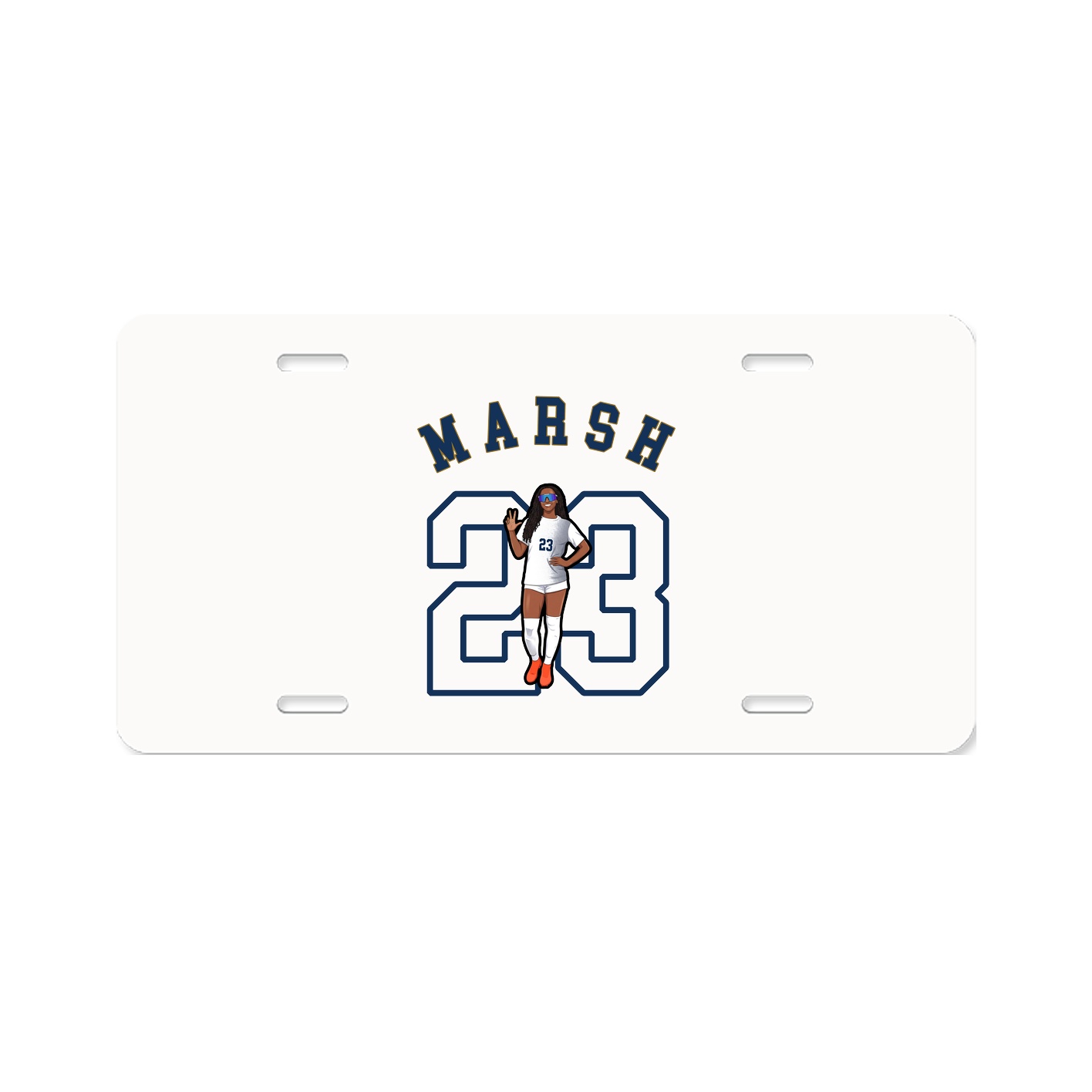License Plate — Shirsey Arch in Classic