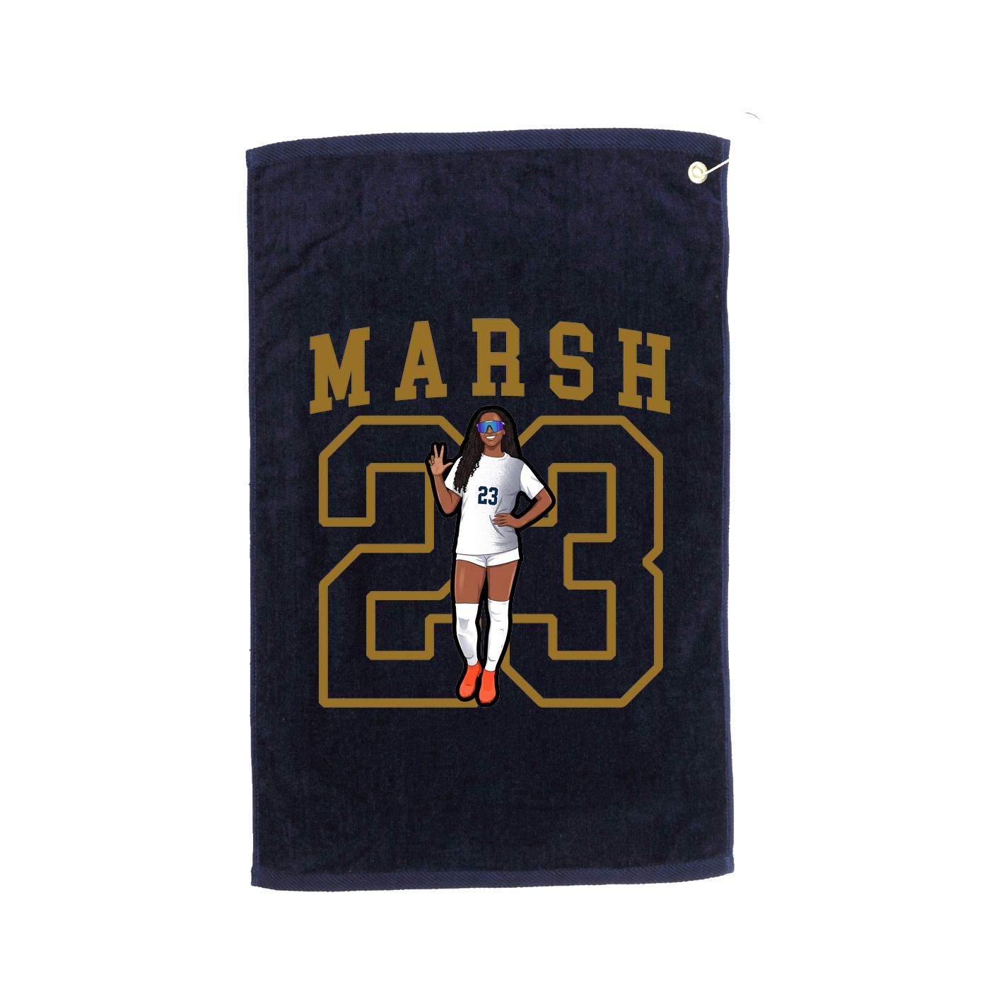 Golf Towel — Shirsey in Navy