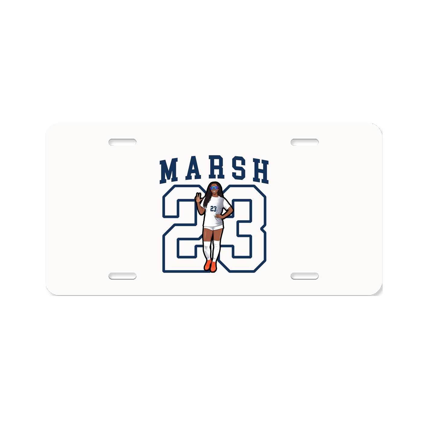 Aluminum License Plate