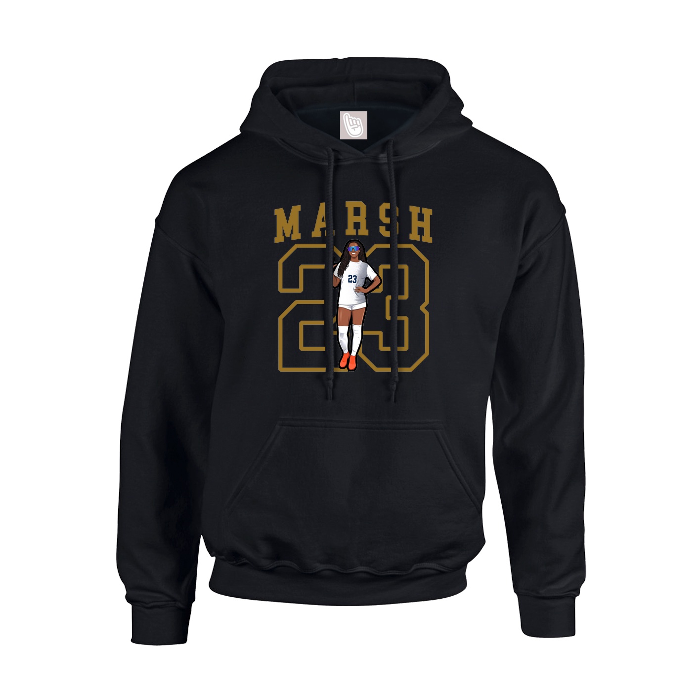 Youth Hoodie — Shirsey in Black