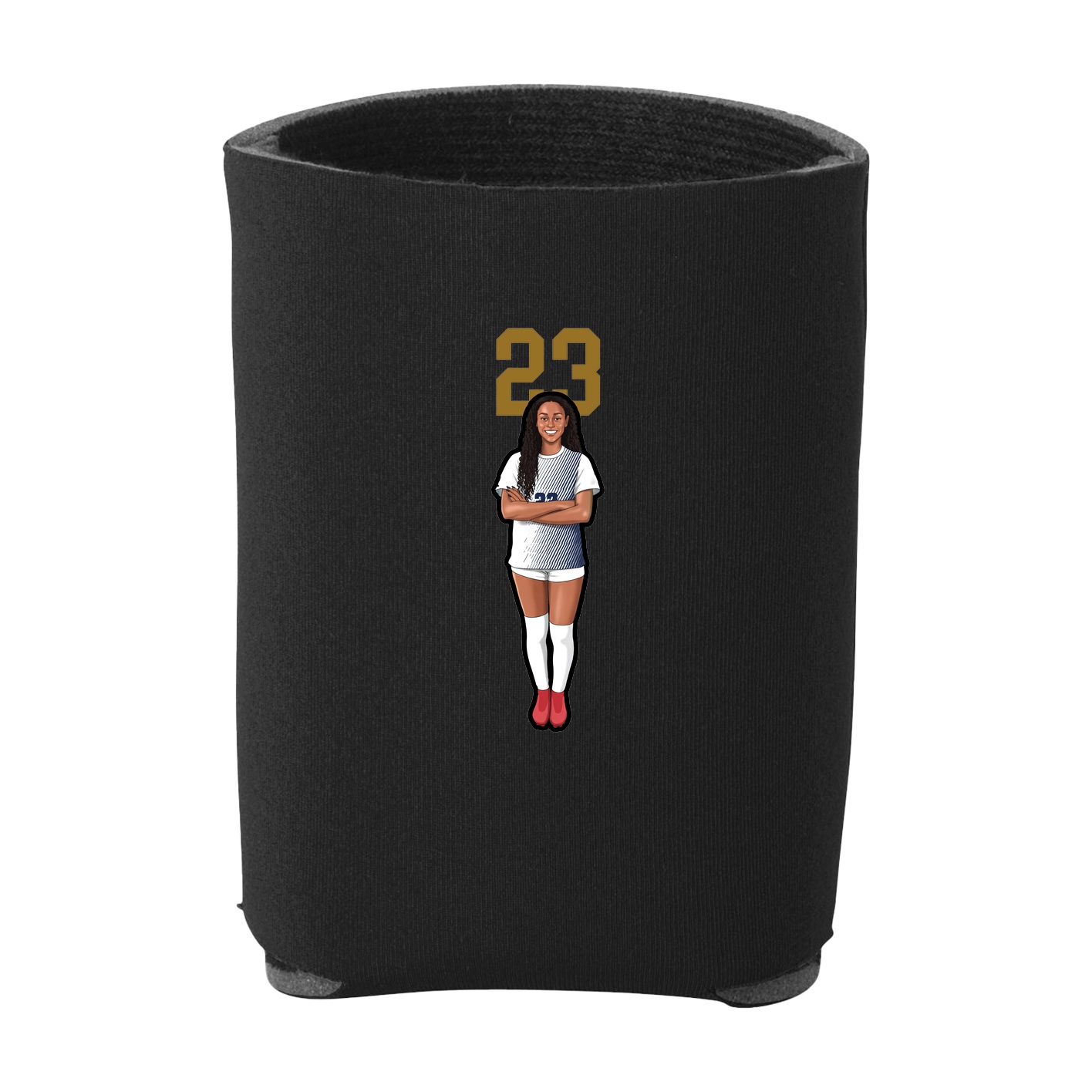 Can Holder — Number Top in Black