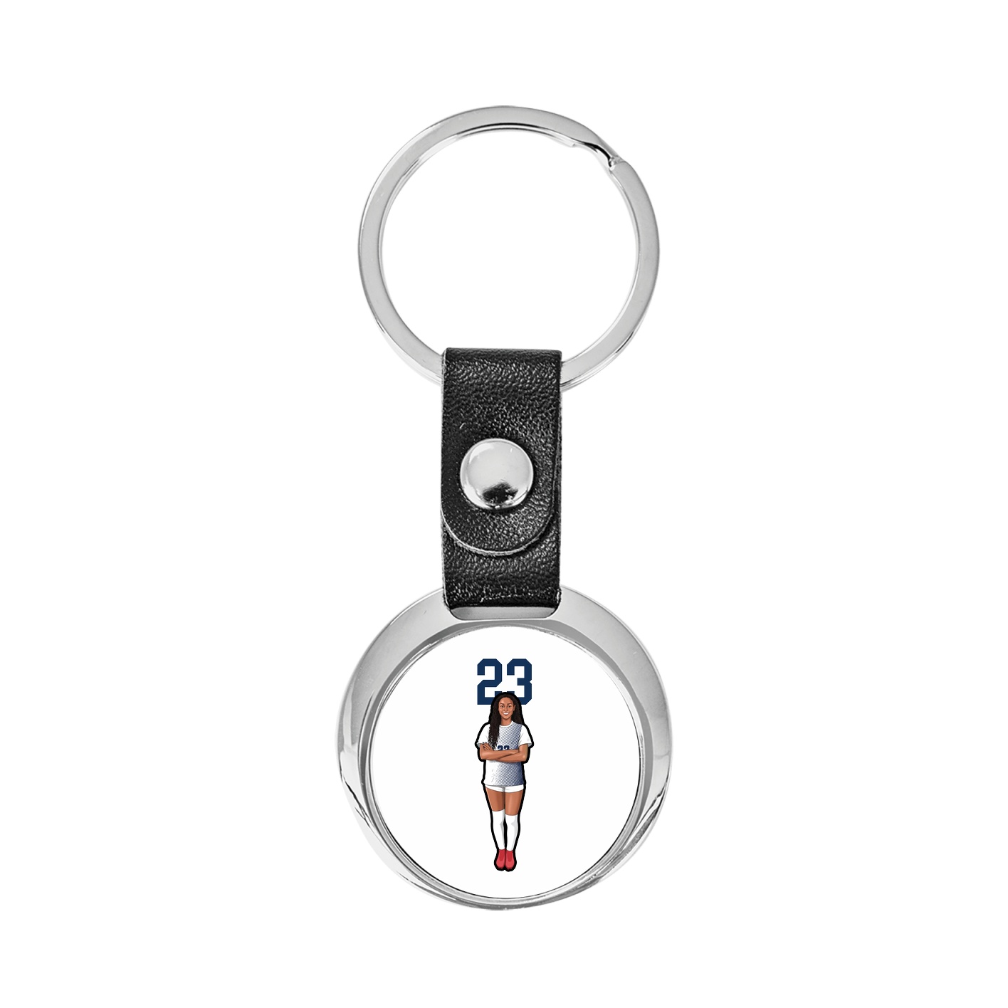 Key Chain — Number Top in Classic