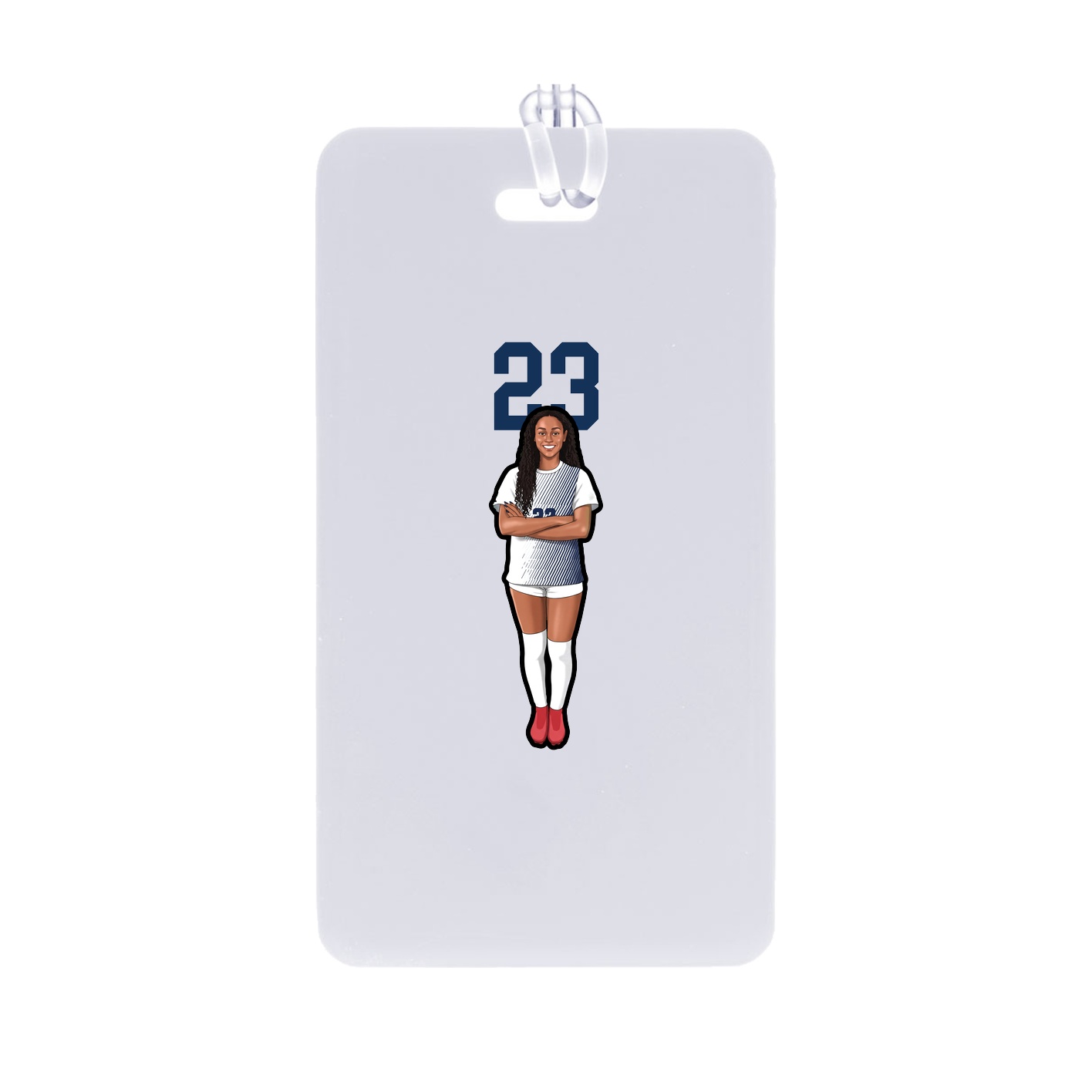 Bag Tag — Number Top in Classic