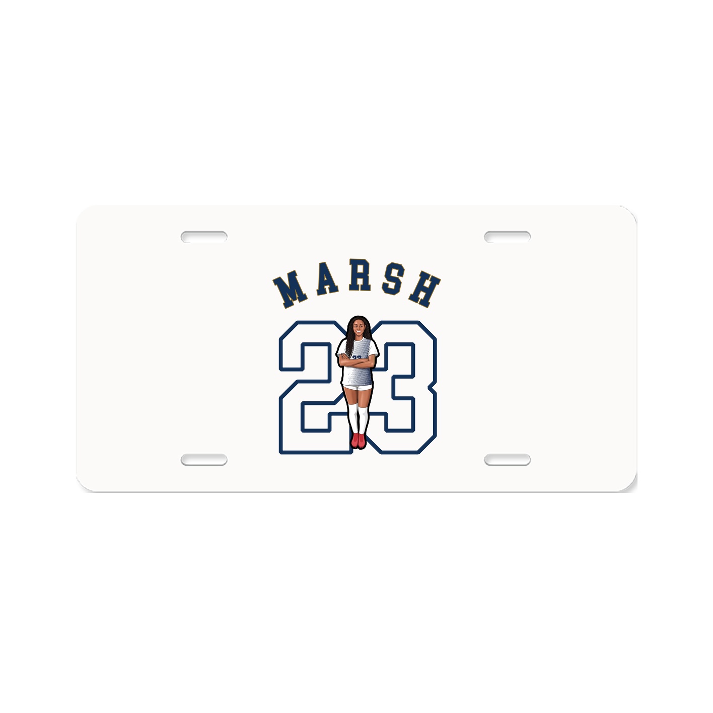 License Plate — Shirsey Arch in Classic