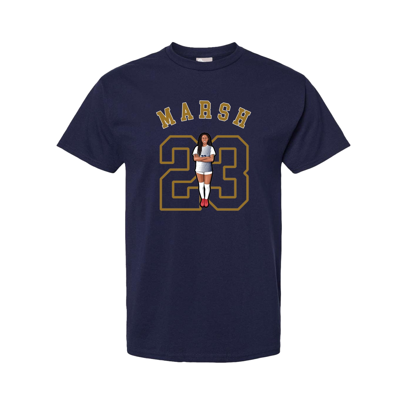Tee — Shirsey Arch in Navy