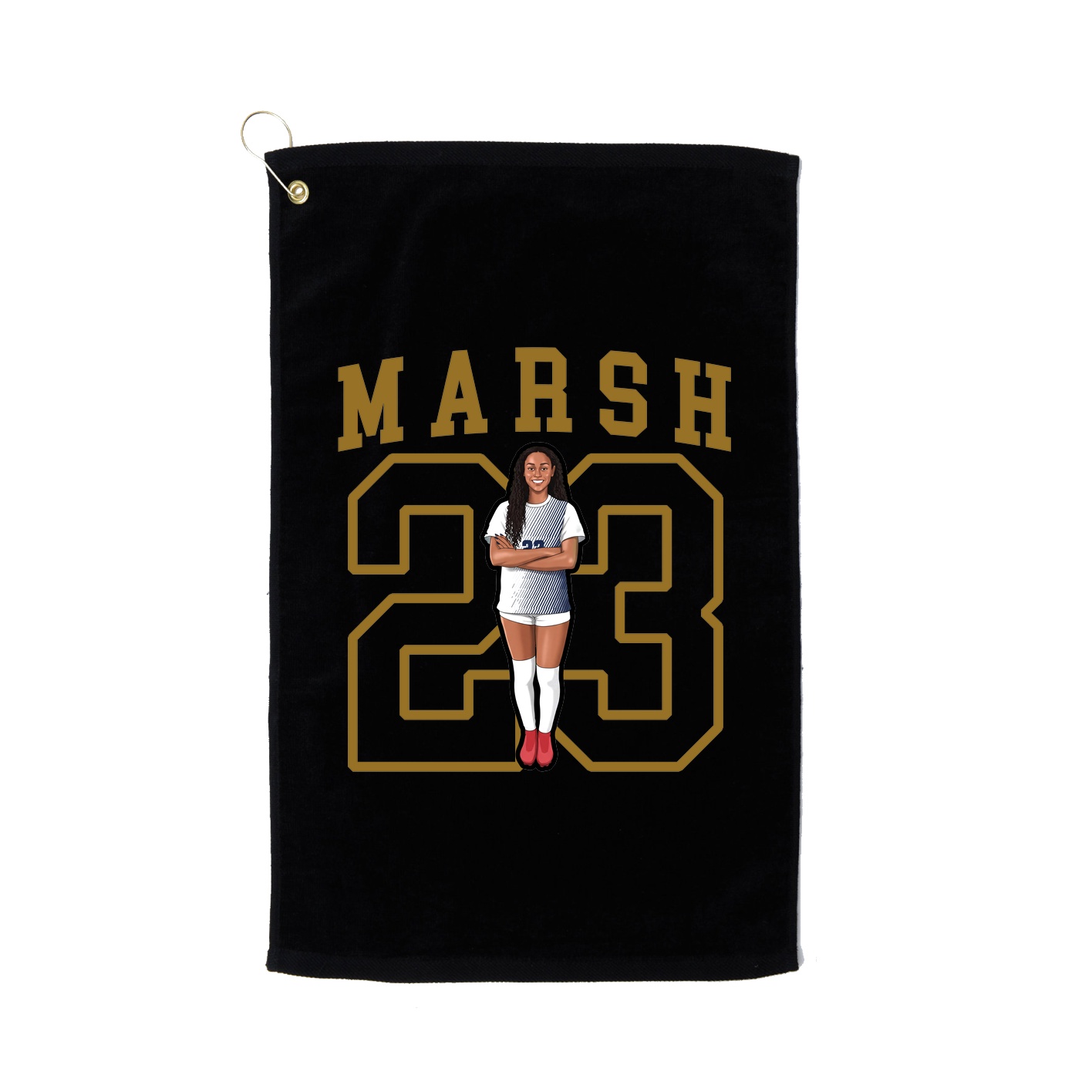 Golf Towel — Shirsey in Black