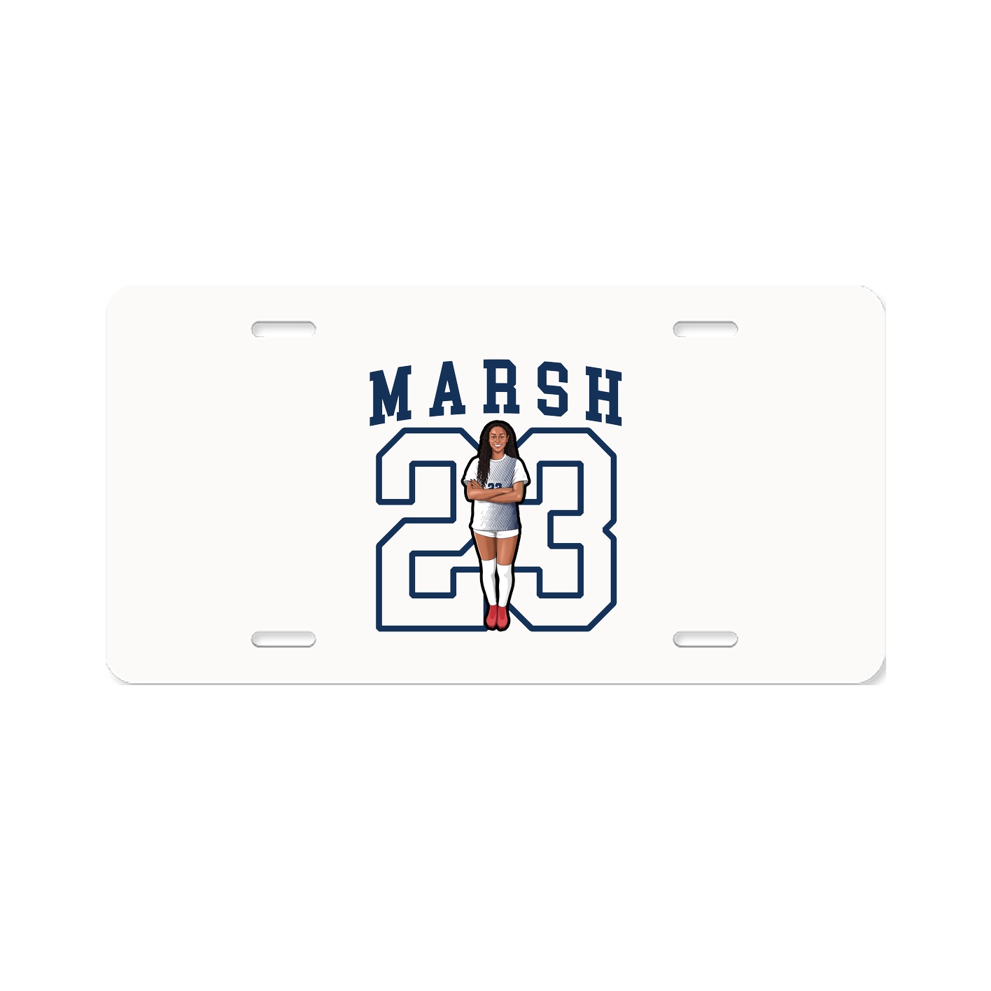 License Plate — Shirsey in Classic