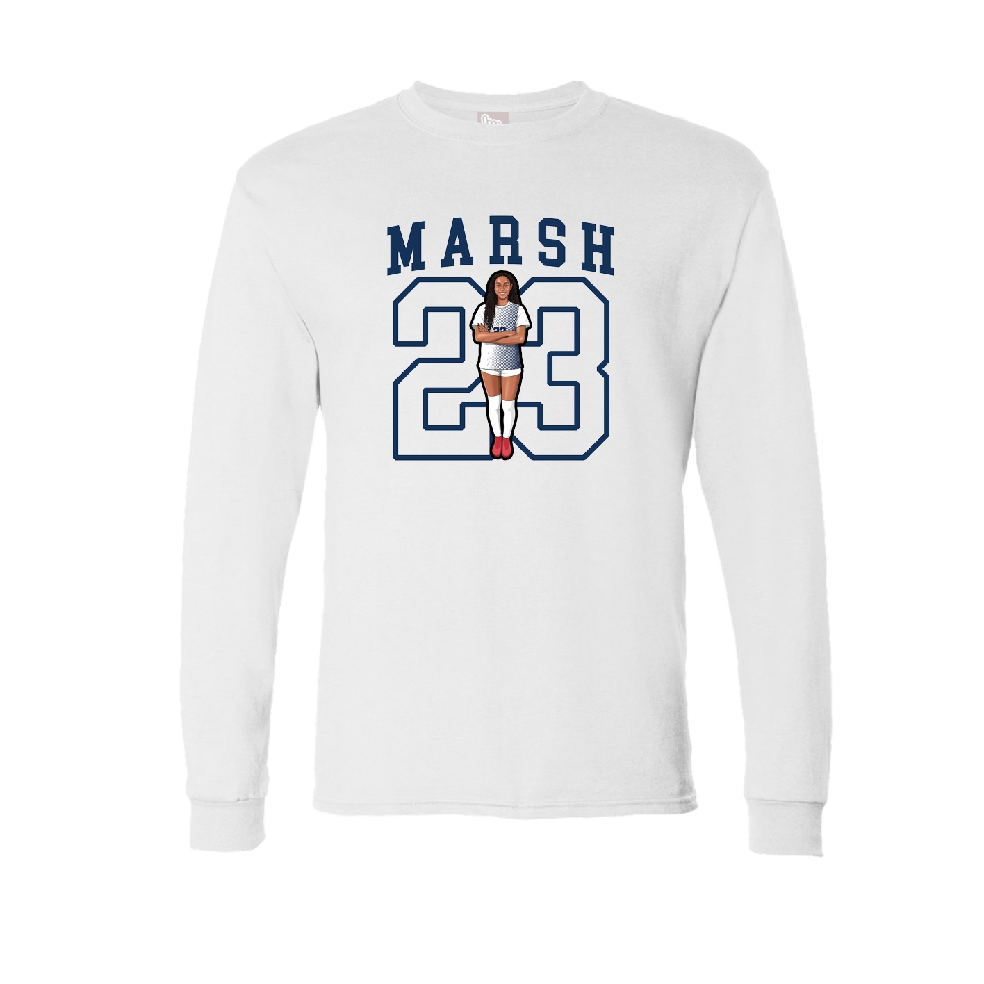 Long Sleeve Tee — Shirsey in White