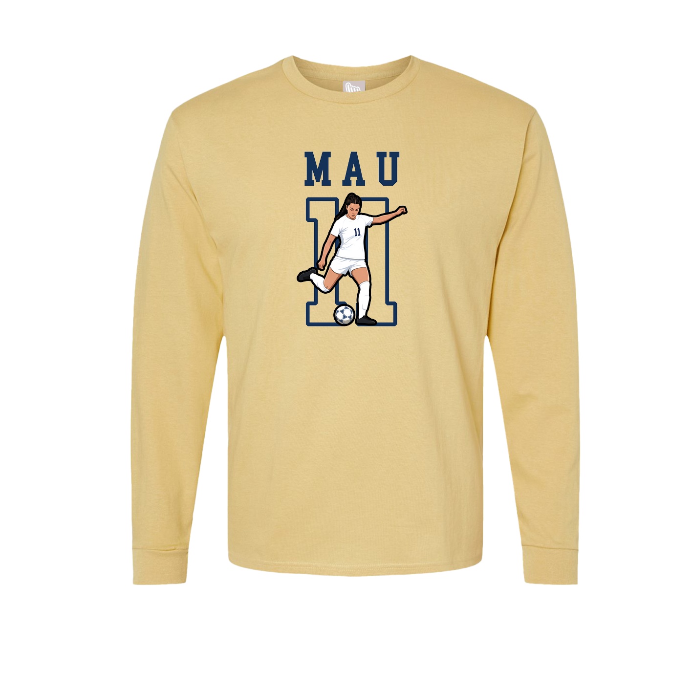 Long Sleeve Tee — Shirsey in Vegas Gold