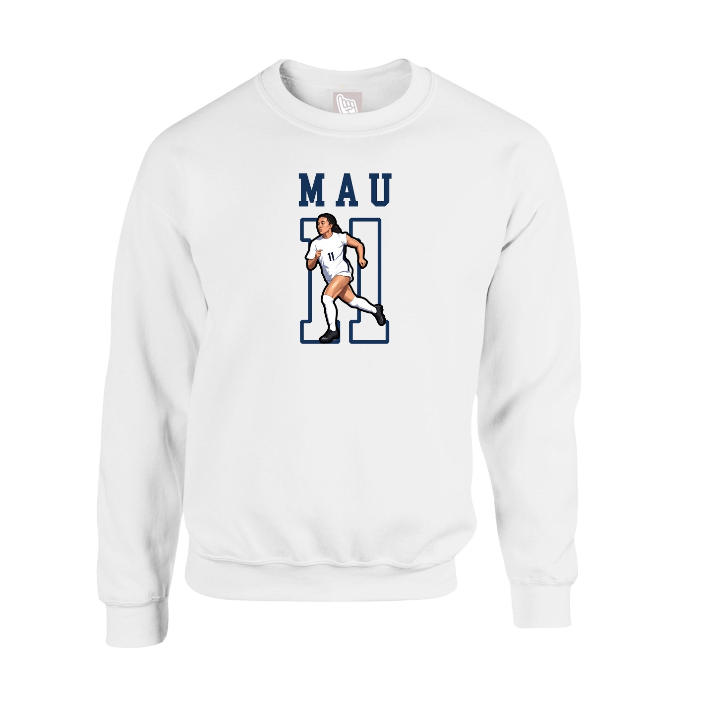 Fleece Crew — Shirsey in White