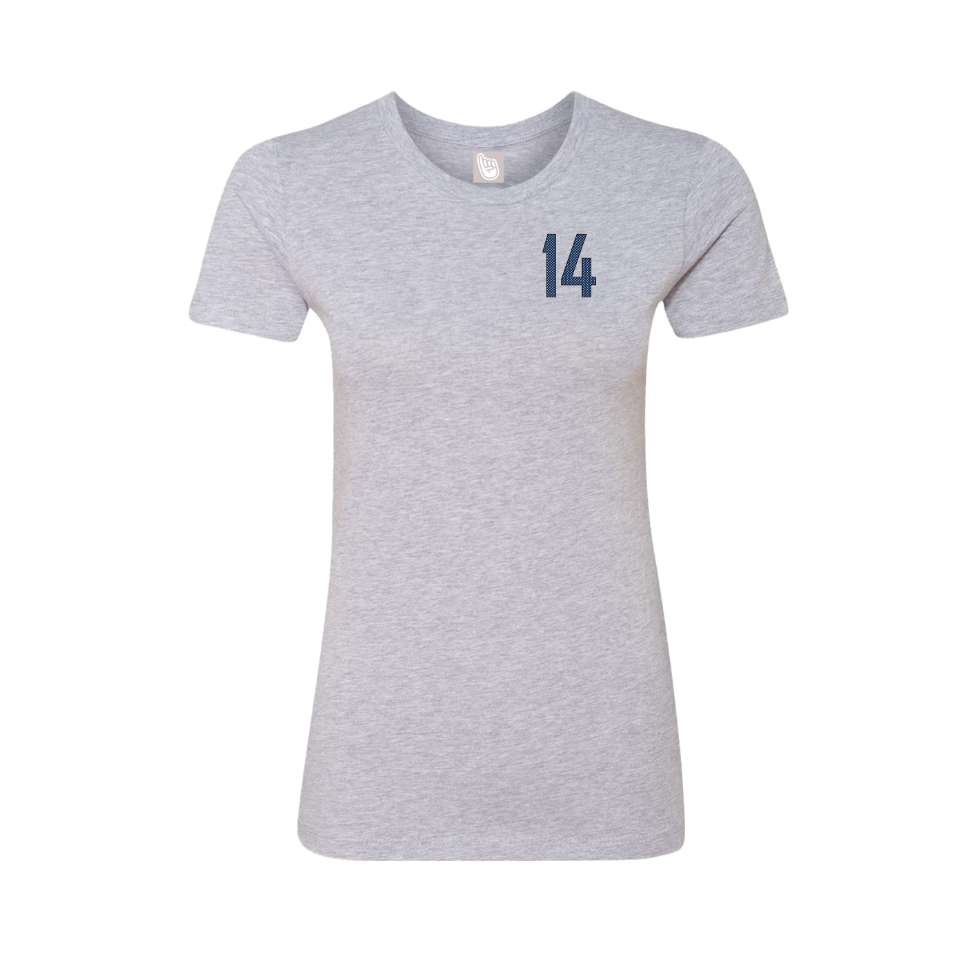 Womens Tee — Front Shirsy in Grey